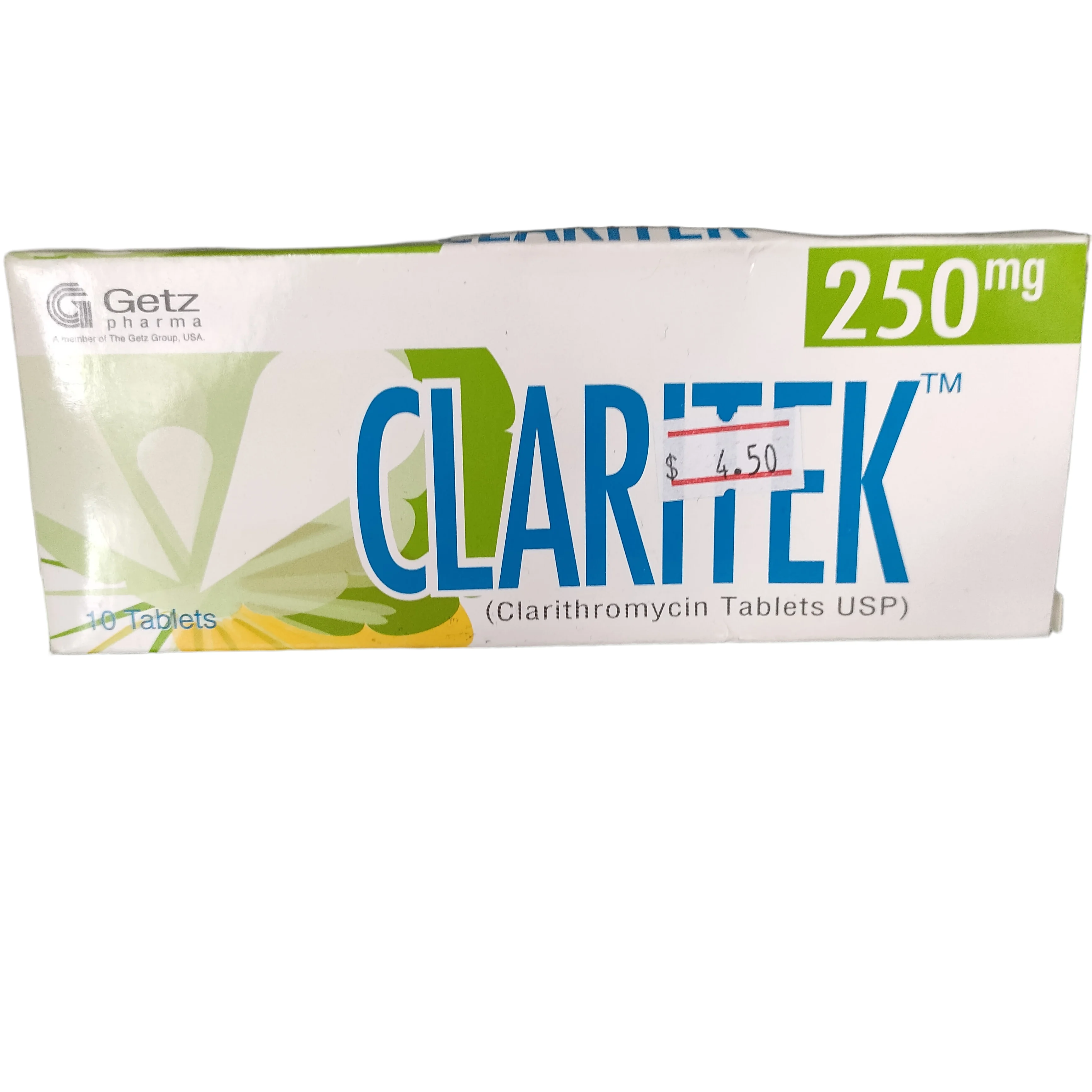 Claritek — available at pharmacies in Cambodia on PharmKulen