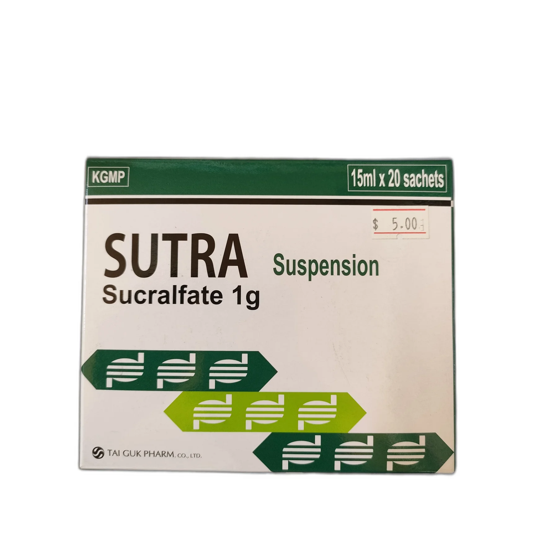SUTRA Suspension — available at pharmacies in Cambodia on PharmKulen