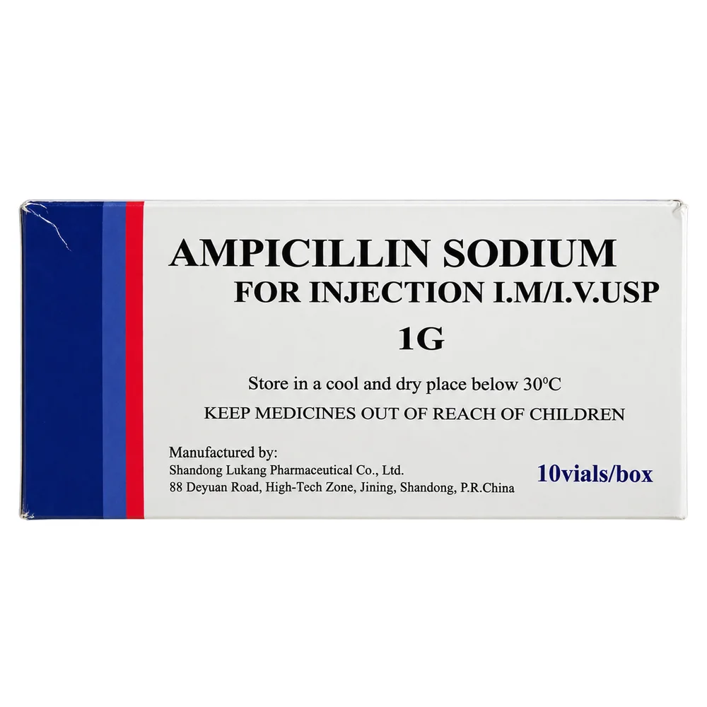 Ampicillin Lukang — available at pharmacies in Cambodia on PharmKulen