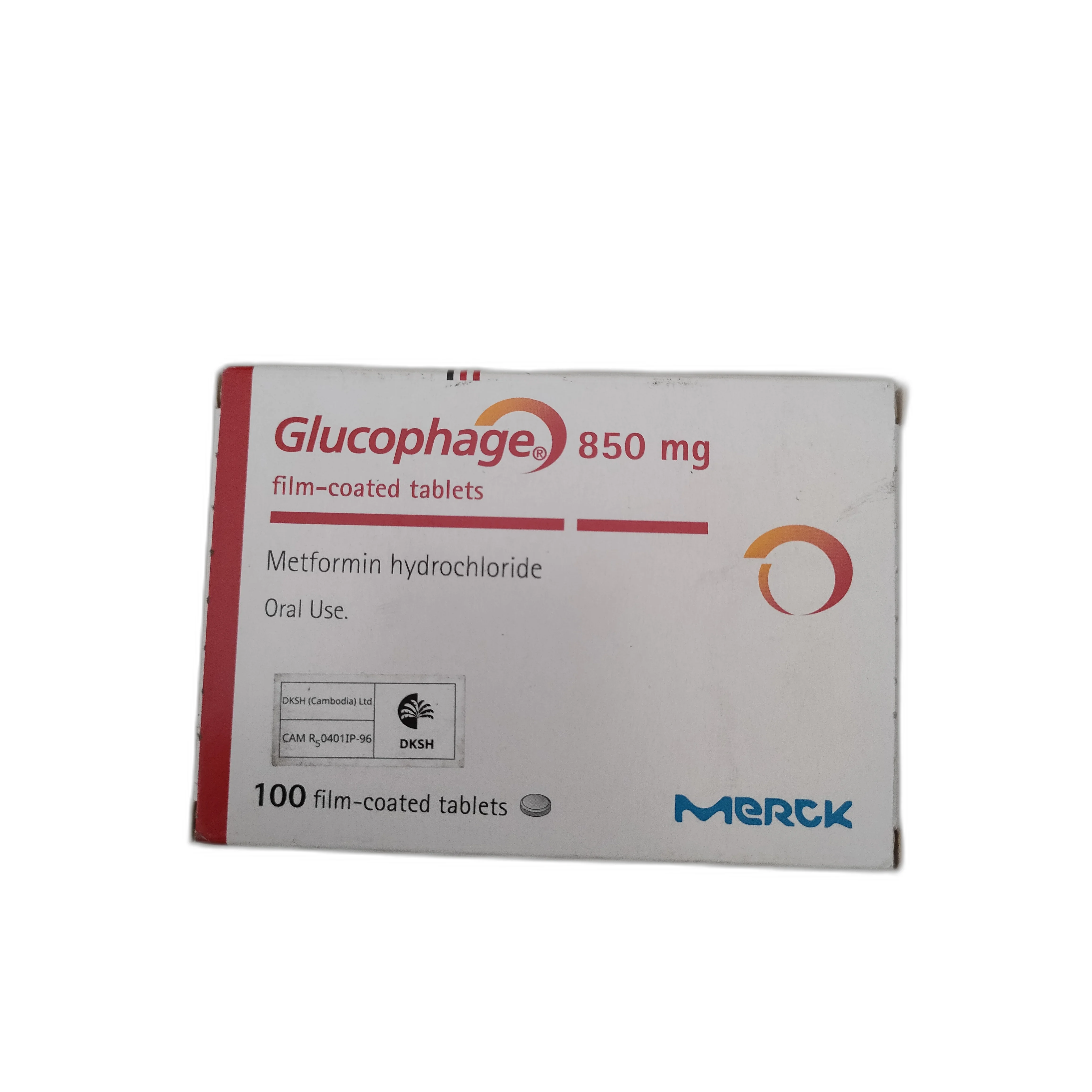 Glucophage — available at pharmacies in Cambodia on PharmKulen