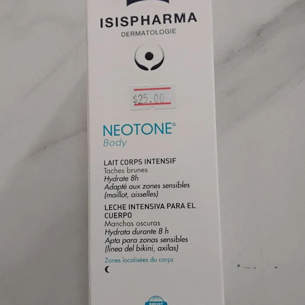 Isispharma Neotone Body (Intensive Body Milk) — available at pharmacies in Cambodia on PharmKulen