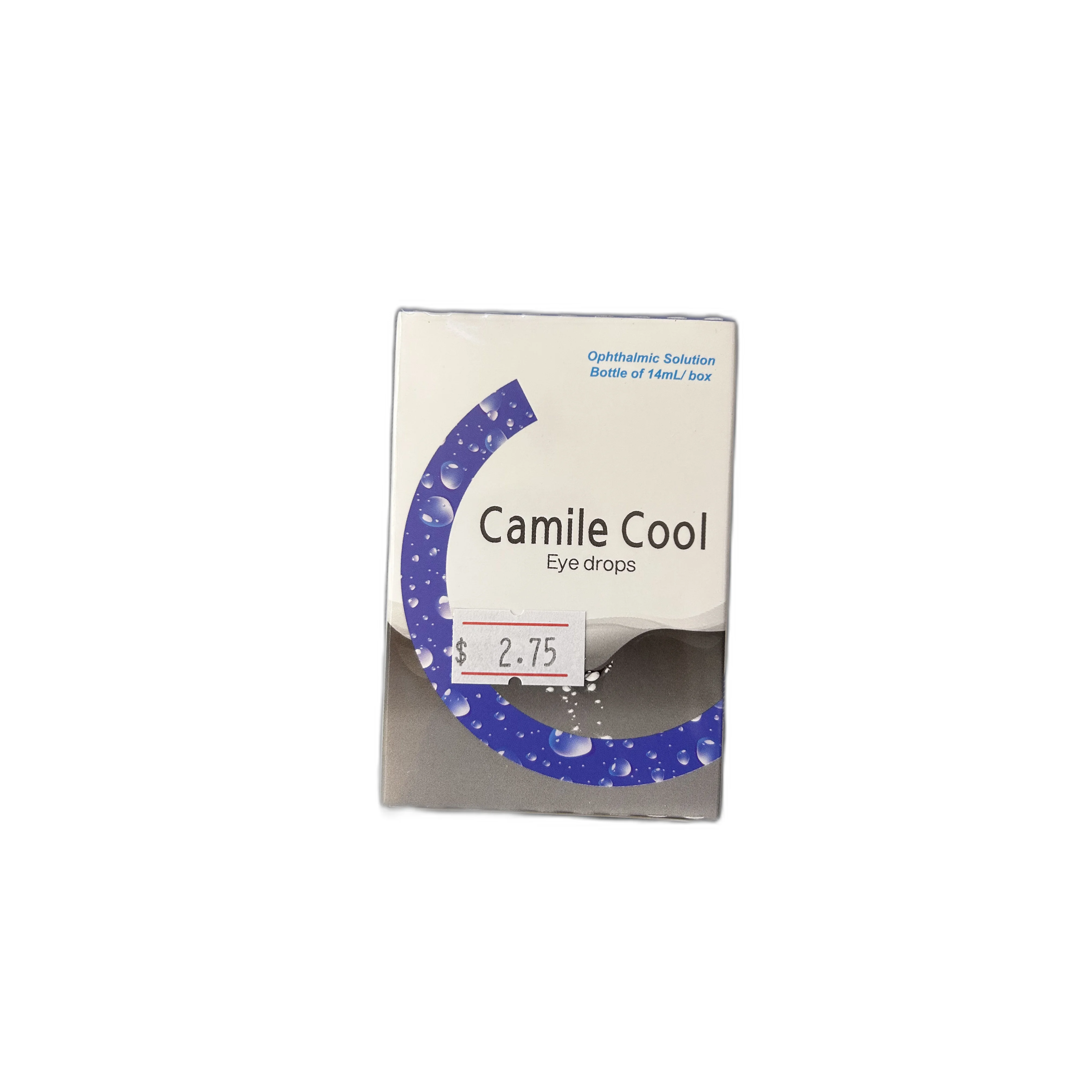 Camile Cool Eye Drops — available at pharmacies in Cambodia on PharmKulen