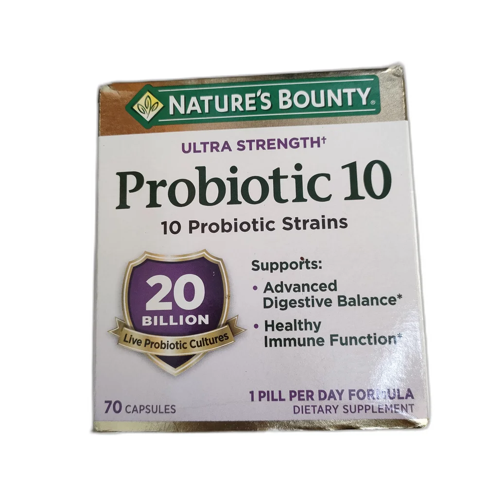 Nature's Bounty Ultra Strength Probiotic 10 — available at pharmacies in Cambodia on PharmKulen