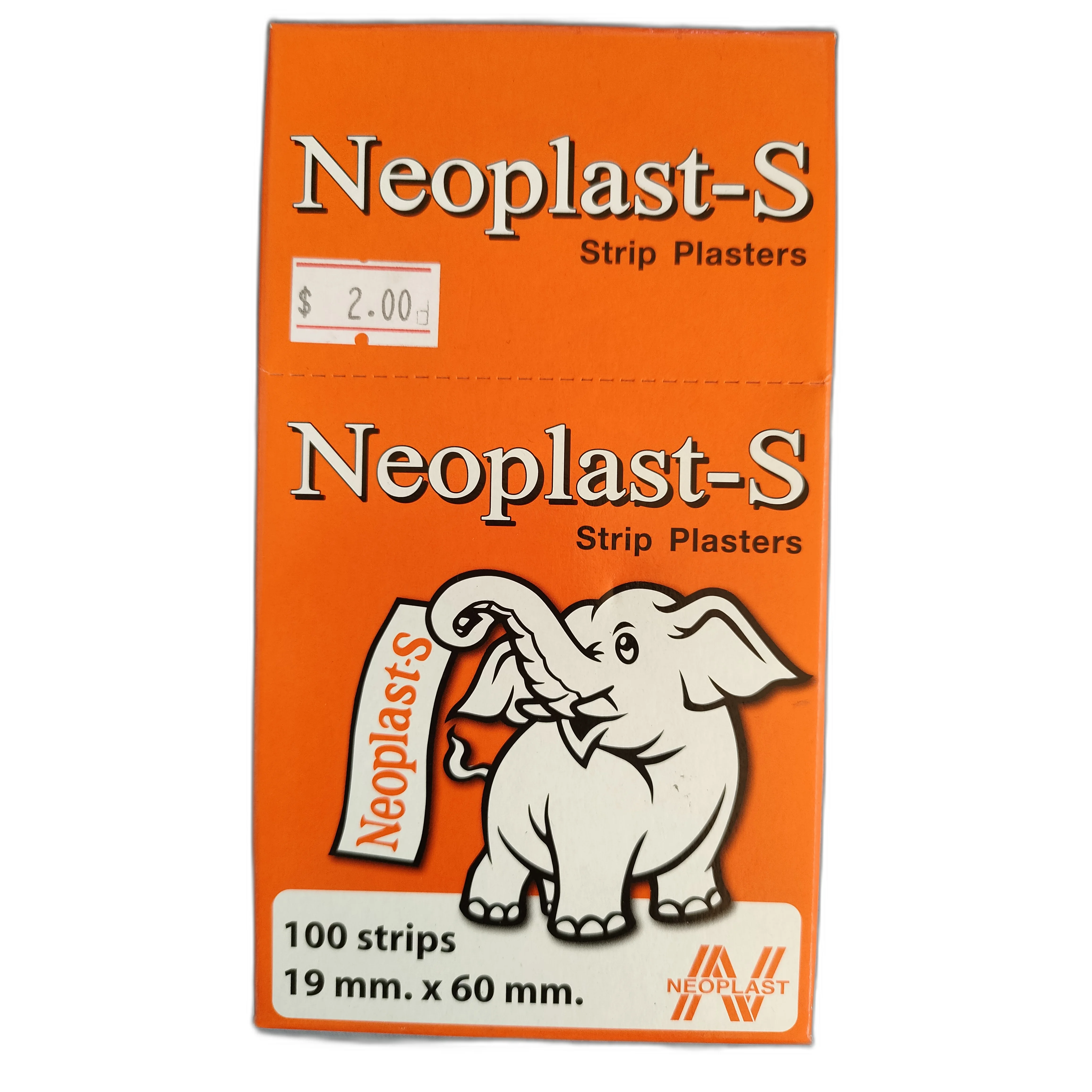 Neoplast-S Strip Plasters — available at pharmacies in Cambodia on PharmKulen