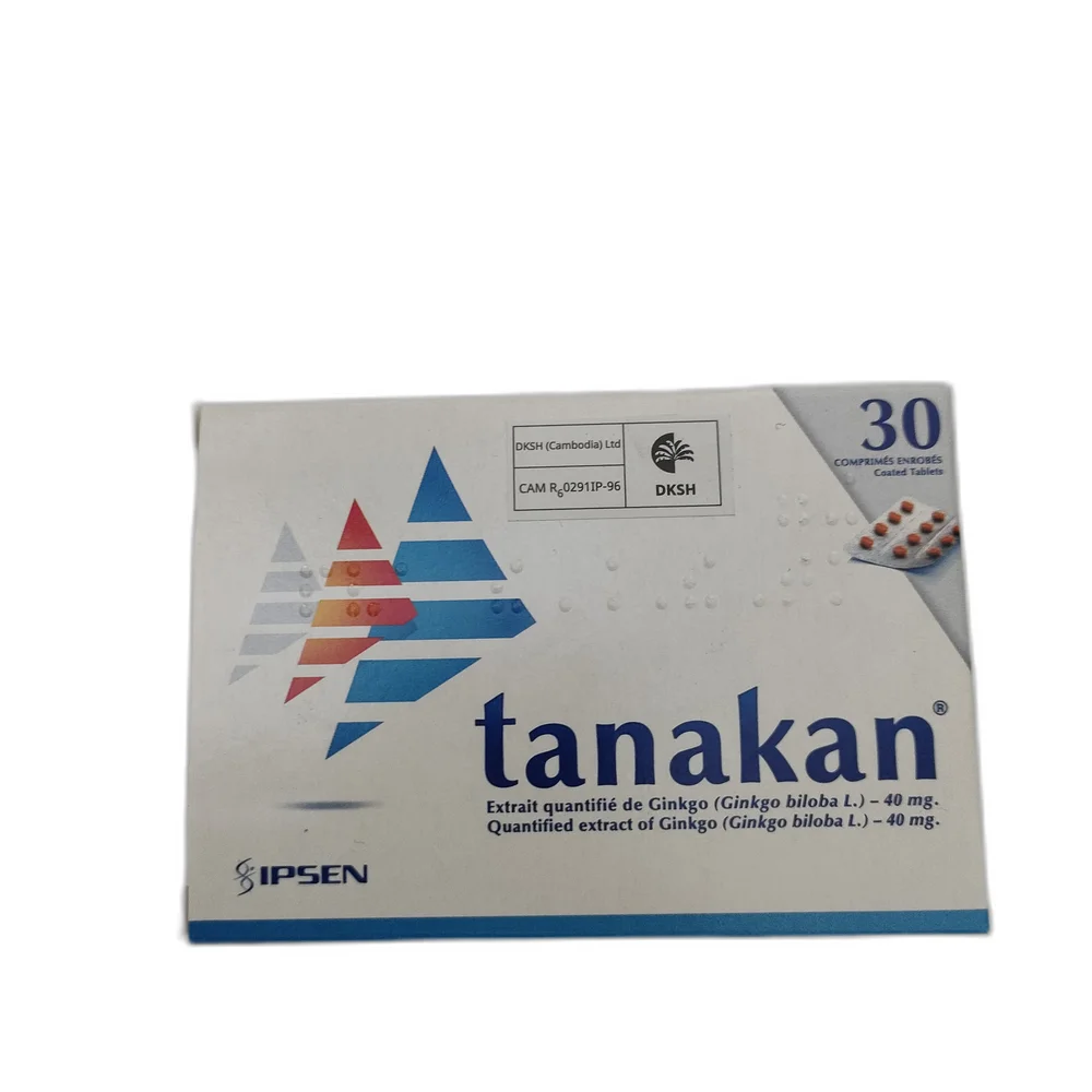 Tanakan — available at pharmacies in Cambodia on PharmKulen