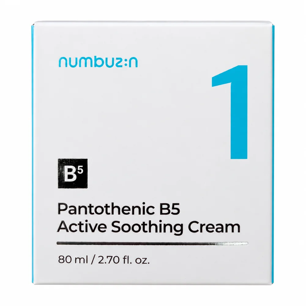 numbuzin No.1 Pantothenic B5 Active Soothing Cream — available at pharmacies in Cambodia on PharmKulen