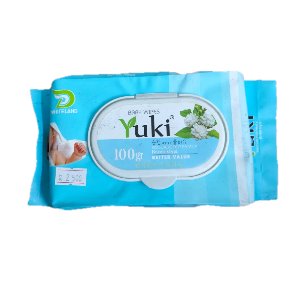 Yuki Baby Wipes — available at pharmacies in Cambodia on PharmKulen