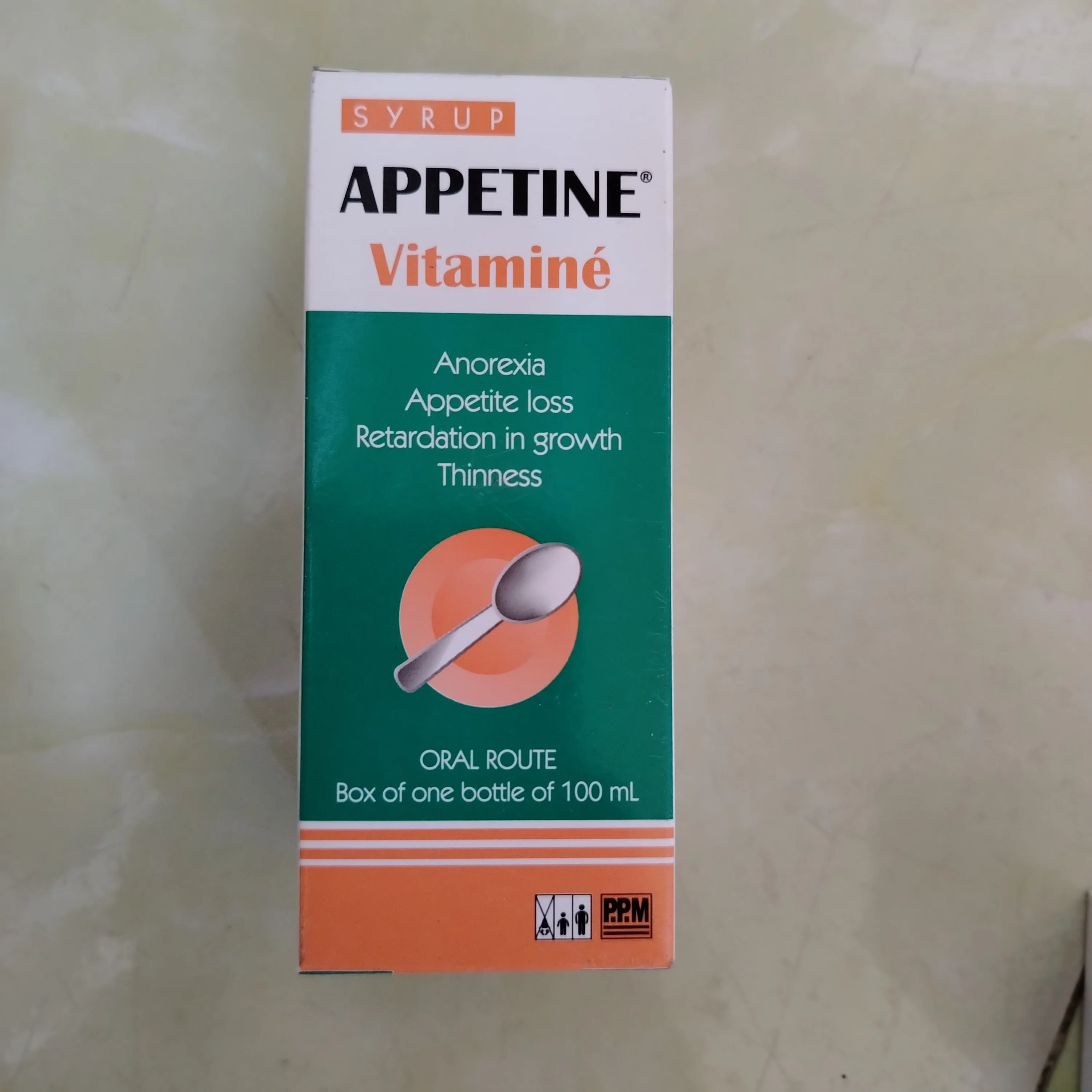 Appetine — available at pharmacies in Cambodia on PharmKulen