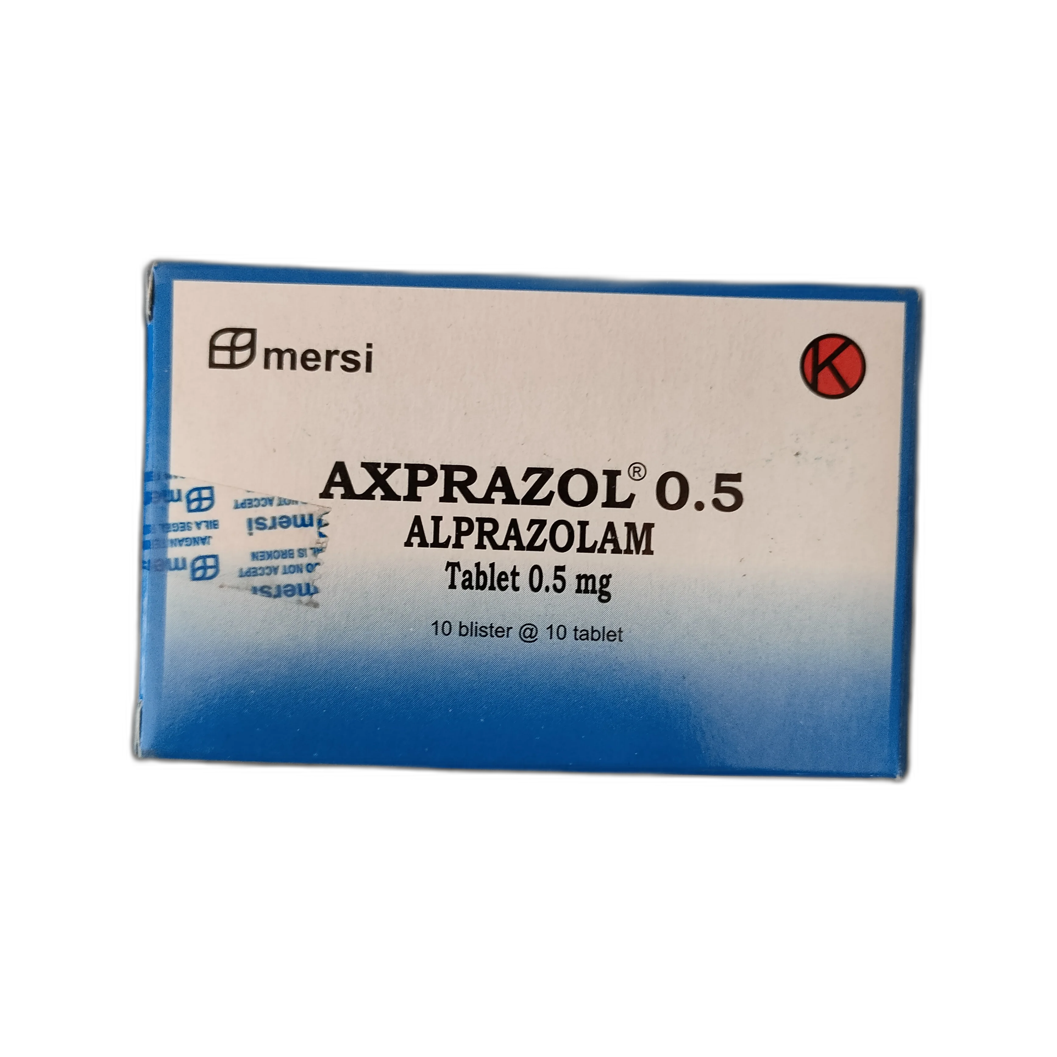 Axprazol 0.5 — available at pharmacies in Cambodia on PharmKulen