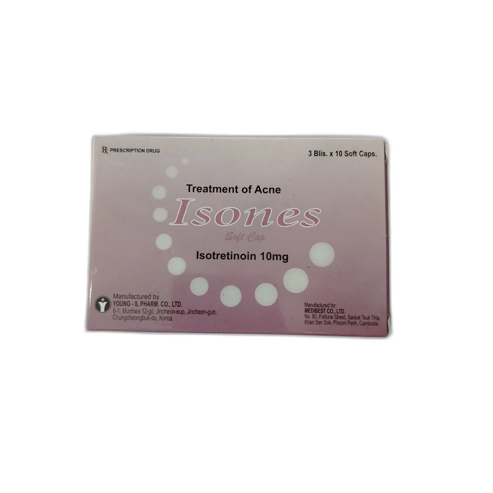 Isones — available at pharmacies in Cambodia on PharmKulen