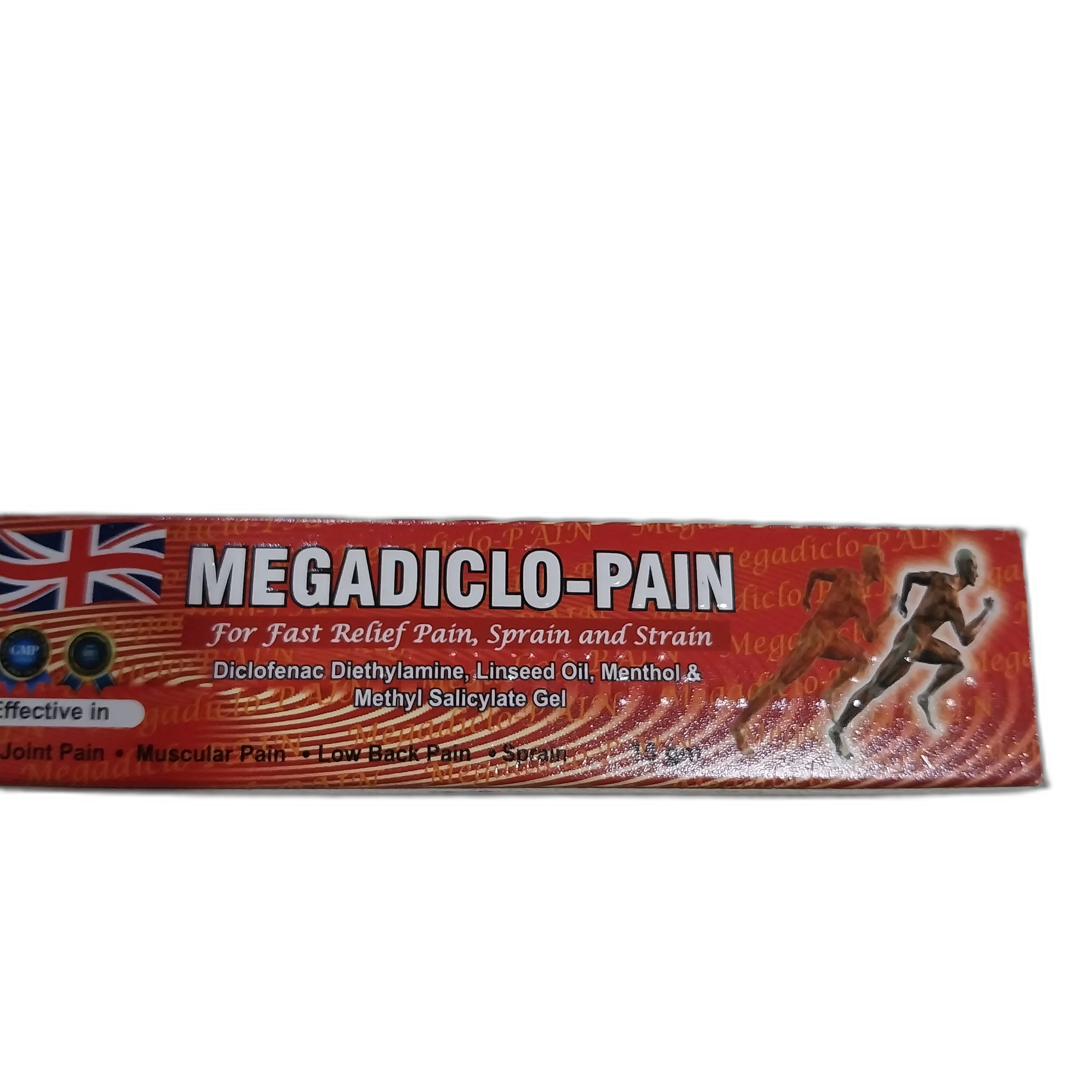 Megadiclo Pain — available at pharmacies in Cambodia on PharmKulen
