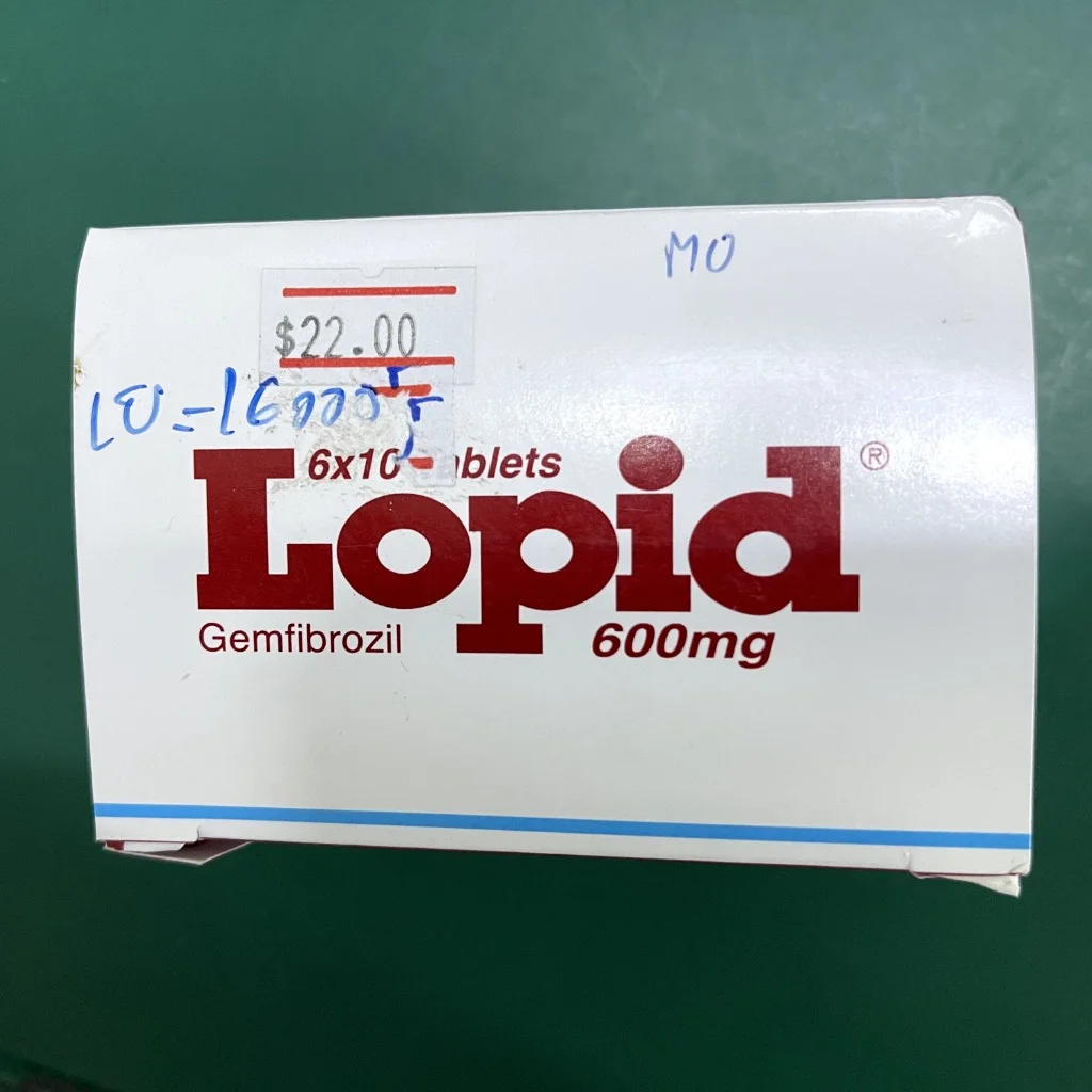 Lopid — available at pharmacies in Cambodia on PharmKulen