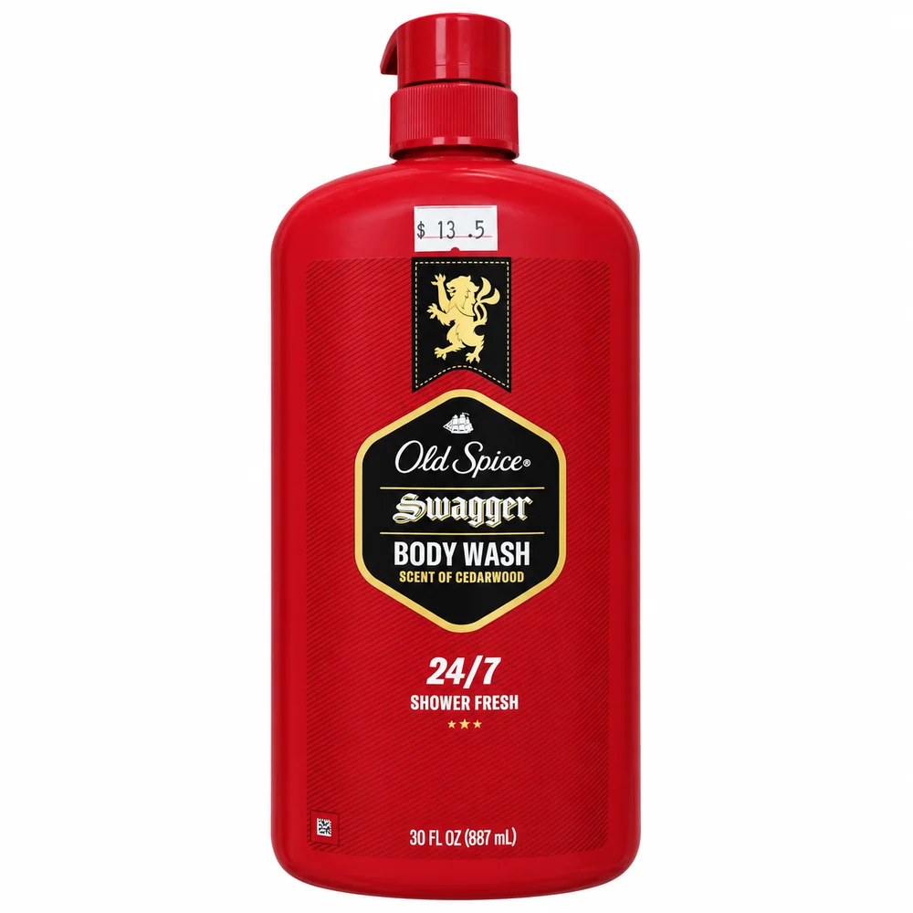 Old Spice Swagger Body Wash — available at pharmacies in Cambodia on PharmKulen