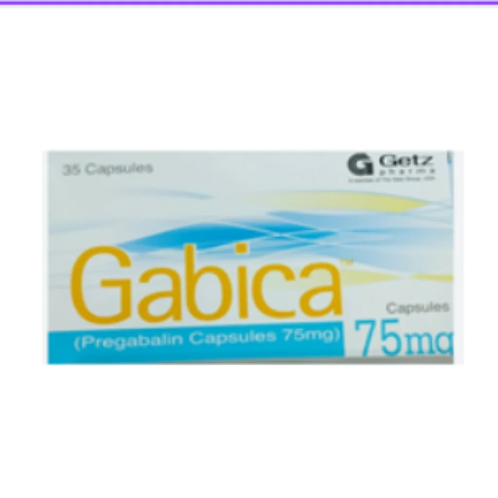Gabica 75mg (Pregabalin) — available at pharmacies in Cambodia on PharmKulen