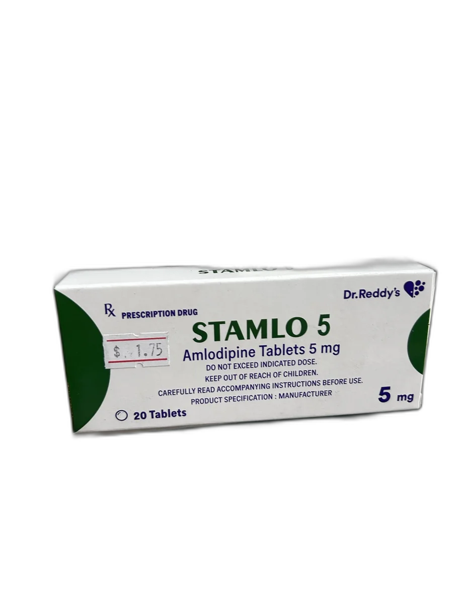 Stamlo 5 — available at pharmacies in Cambodia on PharmKulen