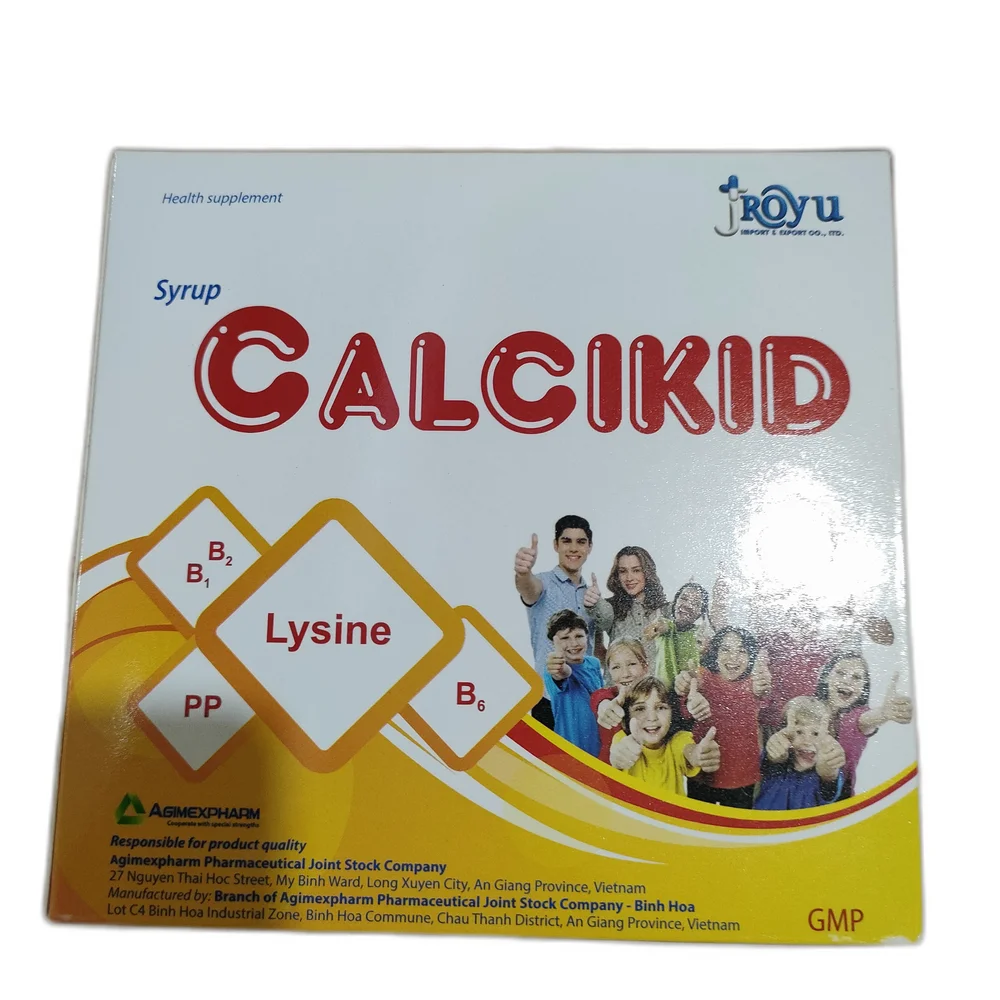 Calcikid — available at pharmacies in Cambodia on PharmKulen