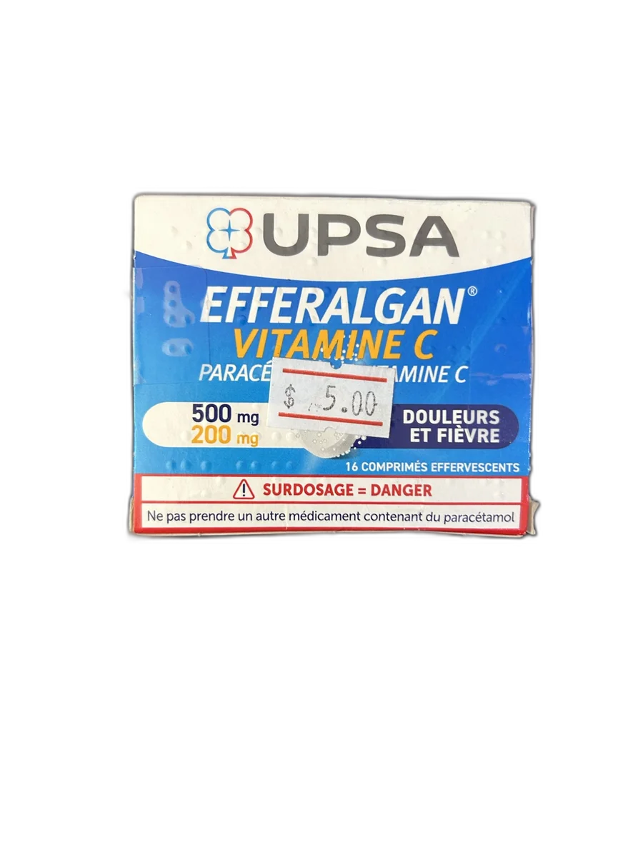 EFFERALGAN VITAMINE C — available at pharmacies in Cambodia on PharmKulen