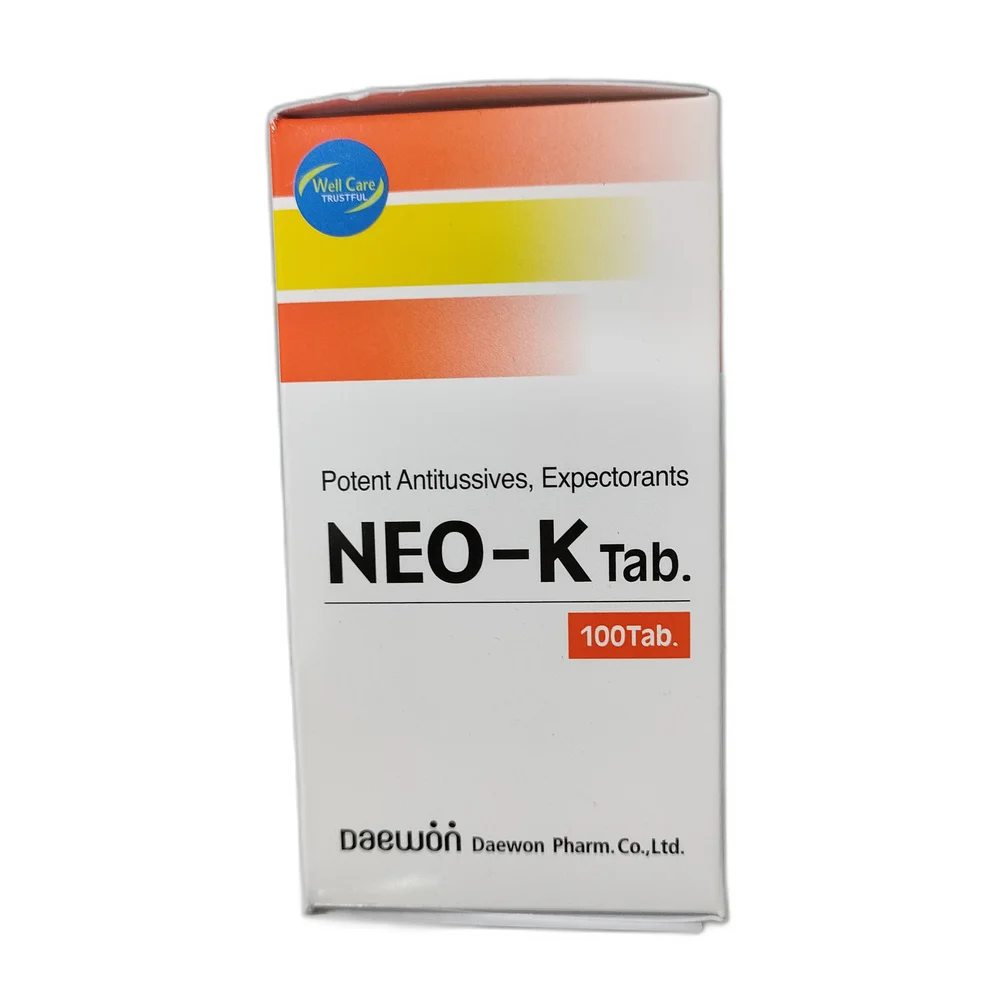NEO-K Tab — available at pharmacies in Cambodia on PharmKulen