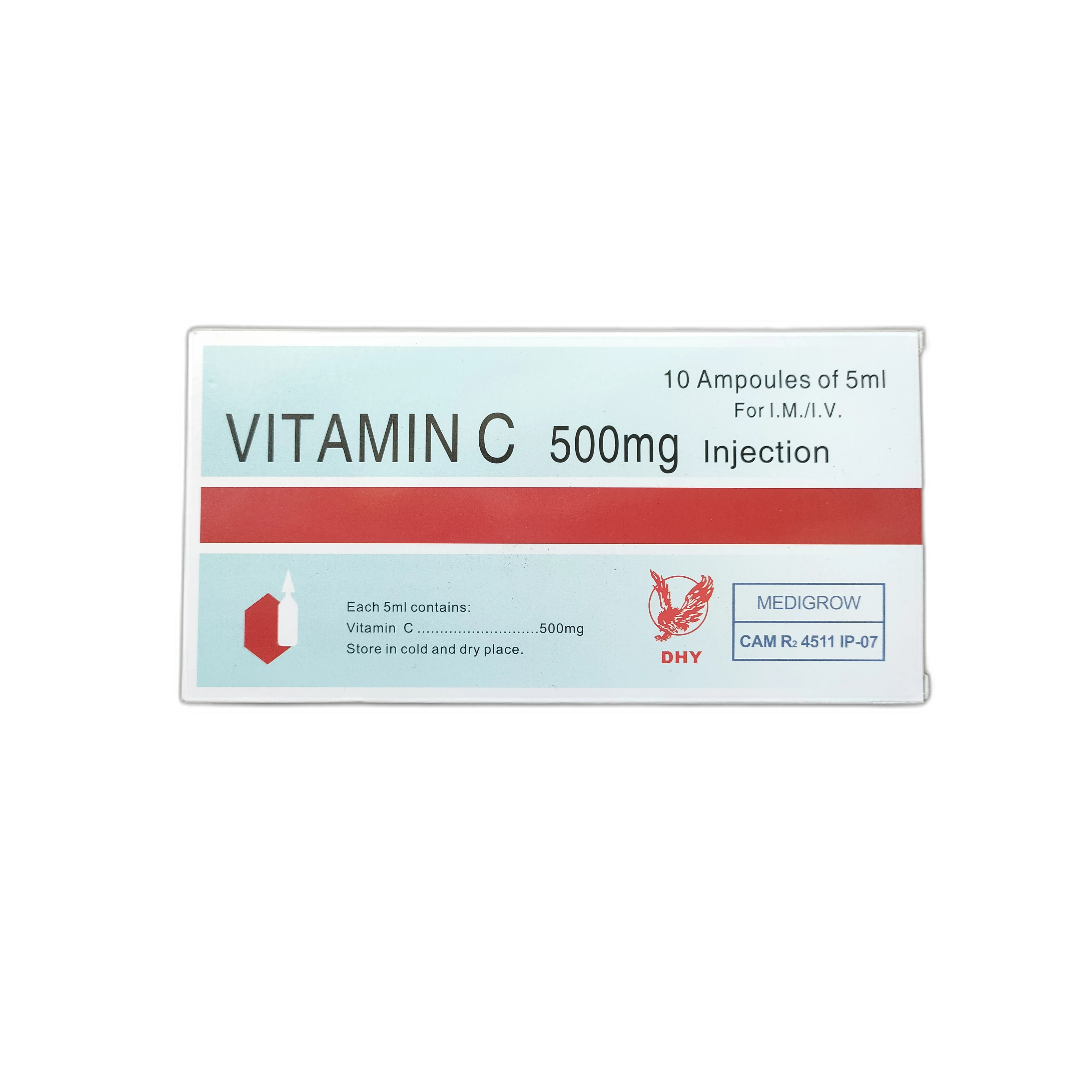 Vitamin C Injection — available at pharmacies in Cambodia on PharmKulen