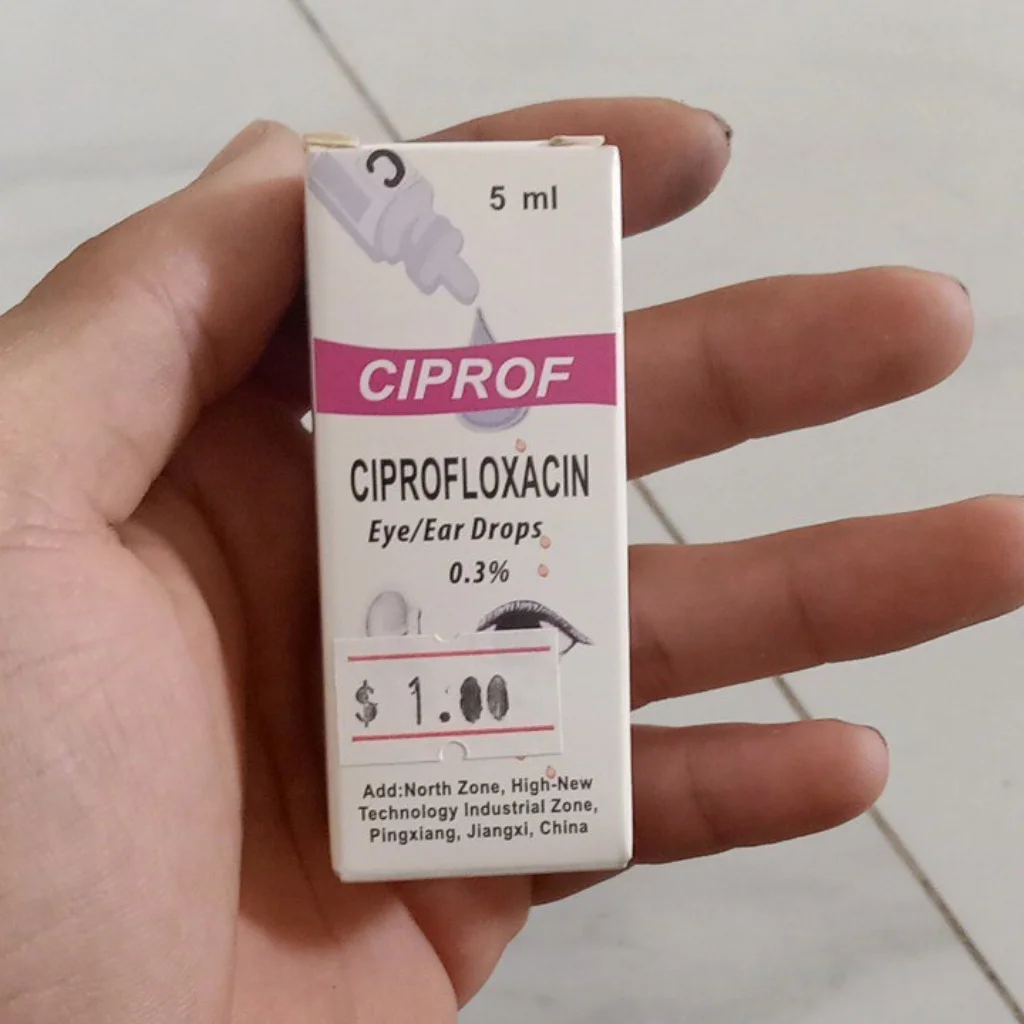 CIPROF (Ciprofloxacin Eye/Ear Drops) — available at pharmacies in Cambodia on PharmKulen