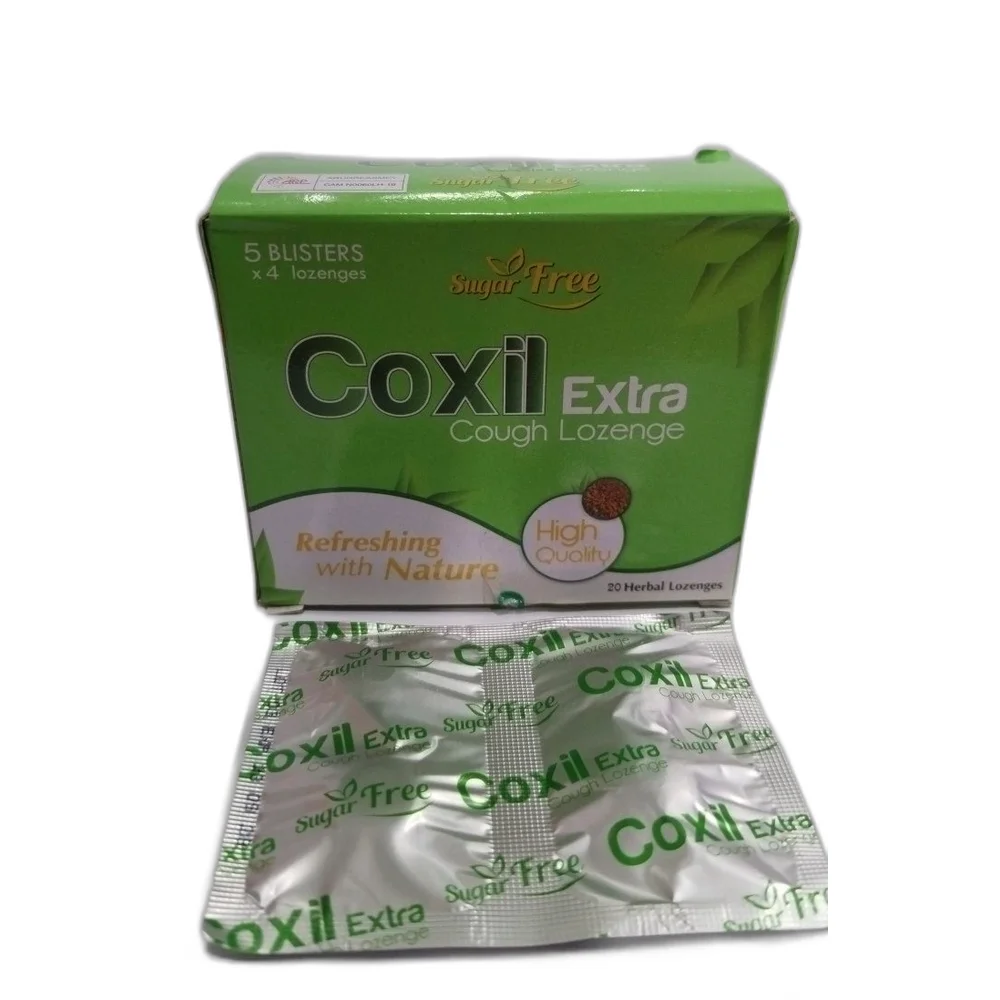 Coxil Extra — available at pharmacies in Cambodia on PharmKulen