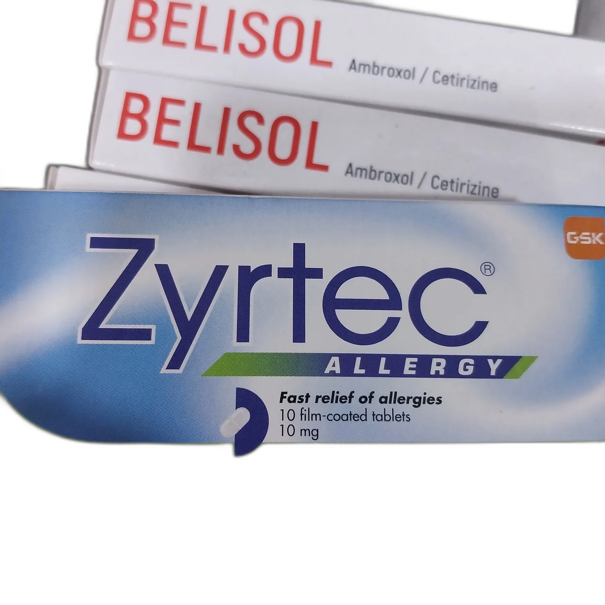 Zyrtec Allergy — available at pharmacies in Cambodia on PharmKulen
