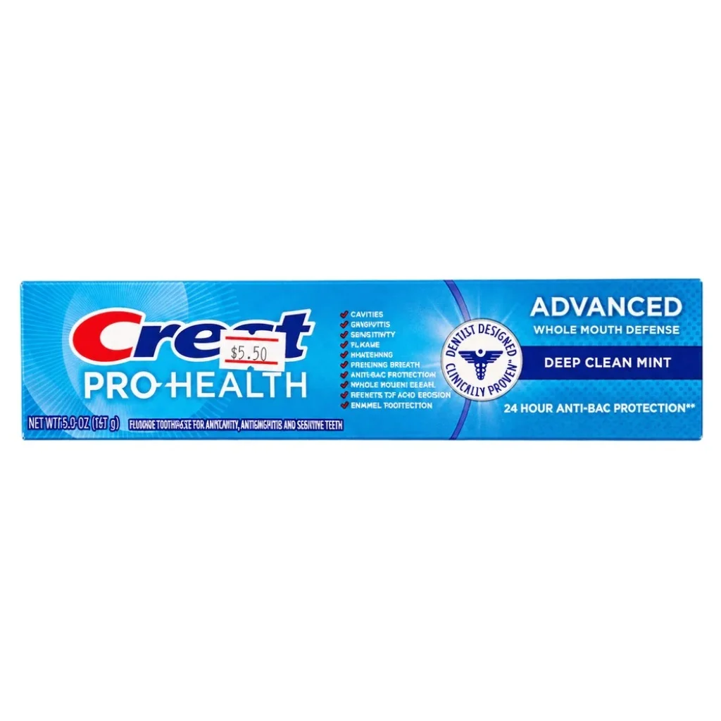 Crest Pro-Health Advanced Whole Mouth Defense — available at pharmacies in Cambodia on PharmKulen