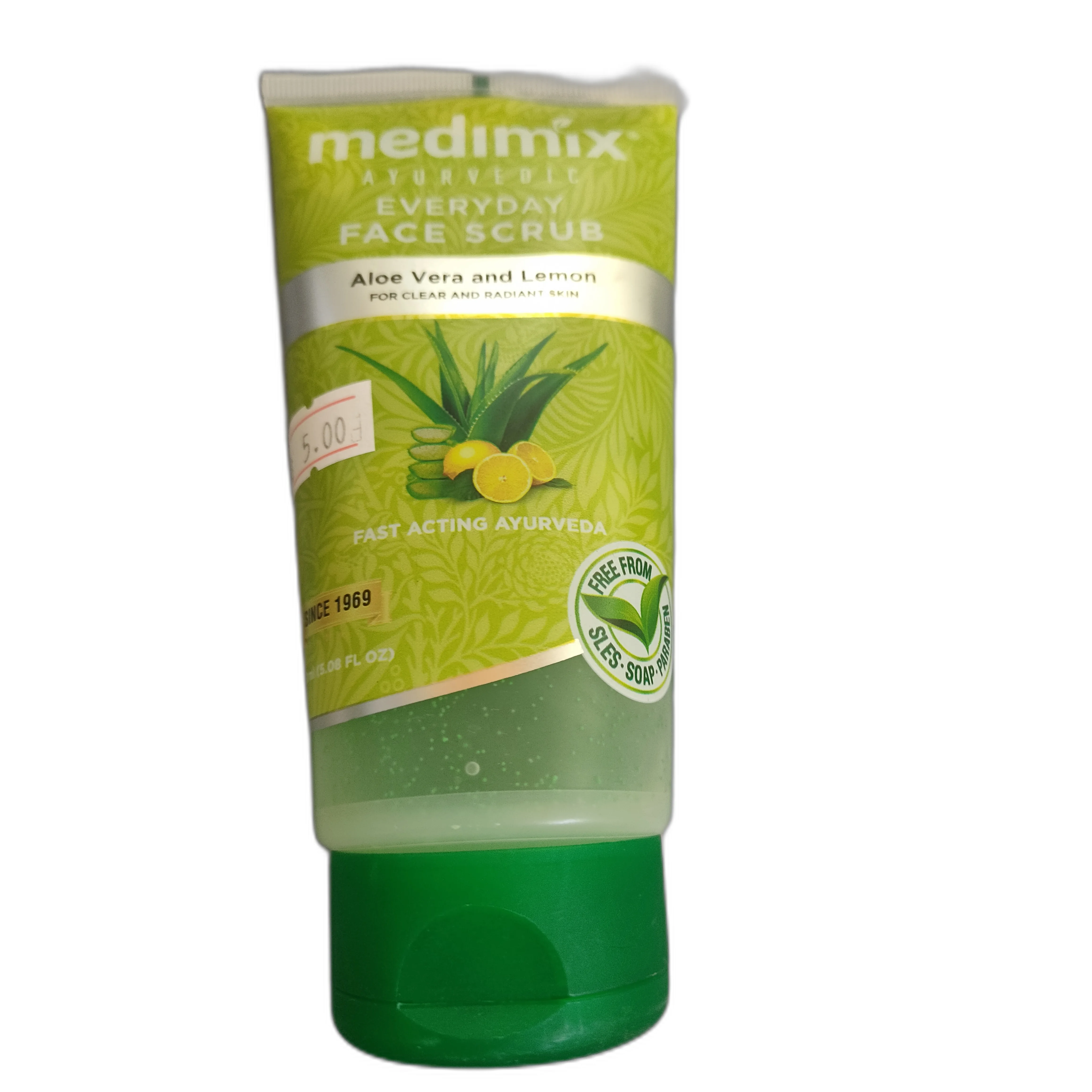 Medimix Ayurvedic Everyday Face Scrub — available at pharmacies in Cambodia on PharmKulen