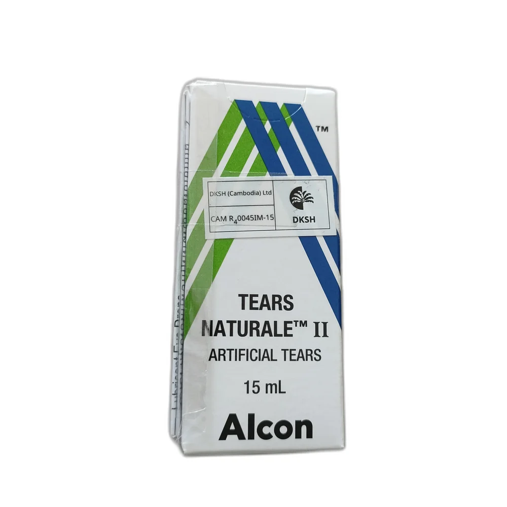 Tears Naturale II — available at pharmacies in Cambodia on PharmKulen
