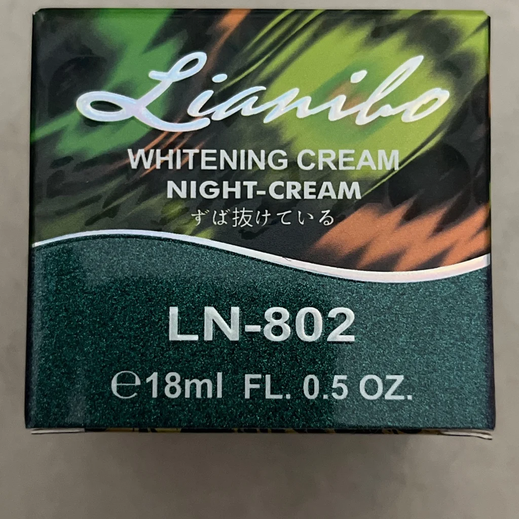 Liamilo Night cream — available at pharmacies in Cambodia on PharmKulen