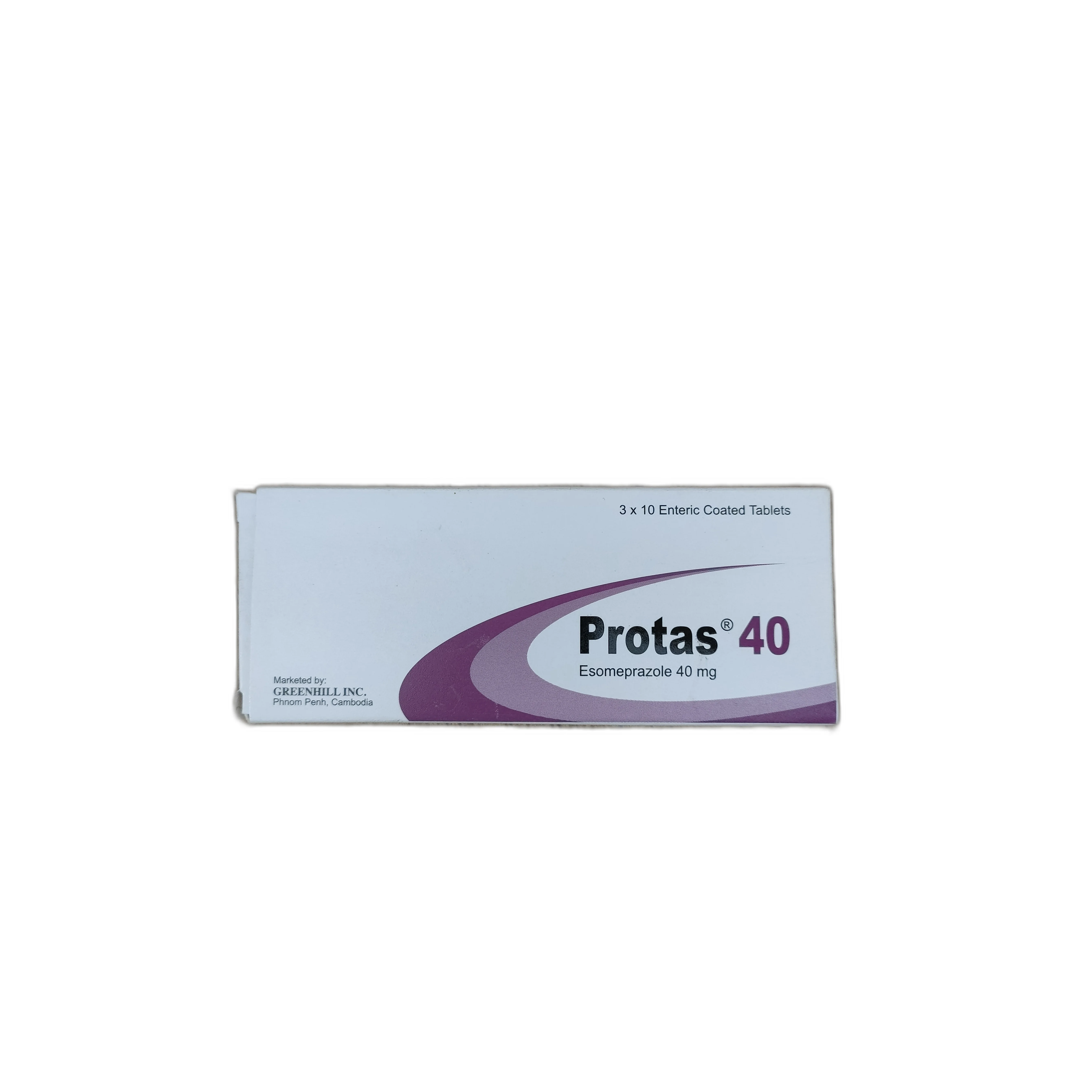 Protas 40 Esomeprazole 40mg — available at pharmacies in Cambodia on PharmKulen