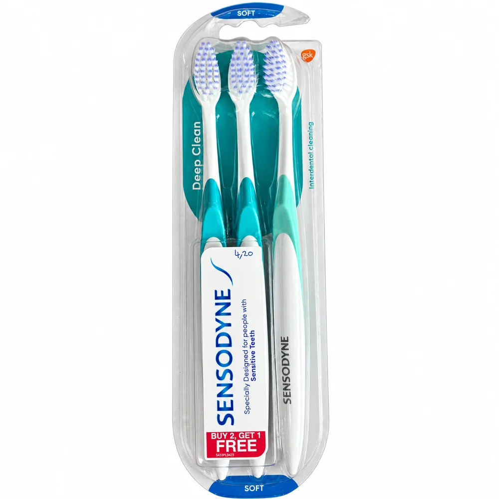 Sensodyne Deep Clean — available at pharmacies in Cambodia on PharmKulen