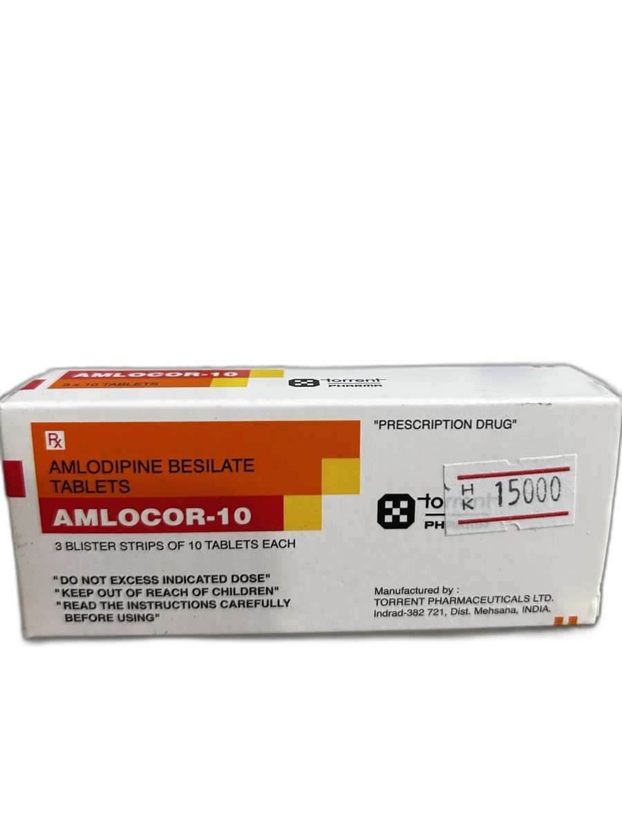 Amlocor-10 — available at pharmacies in Cambodia on PharmKulen