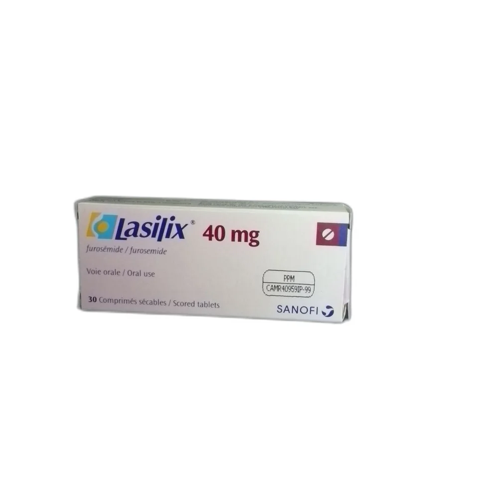 Lasilix 40 mg — available at pharmacies in Cambodia on PharmKulen