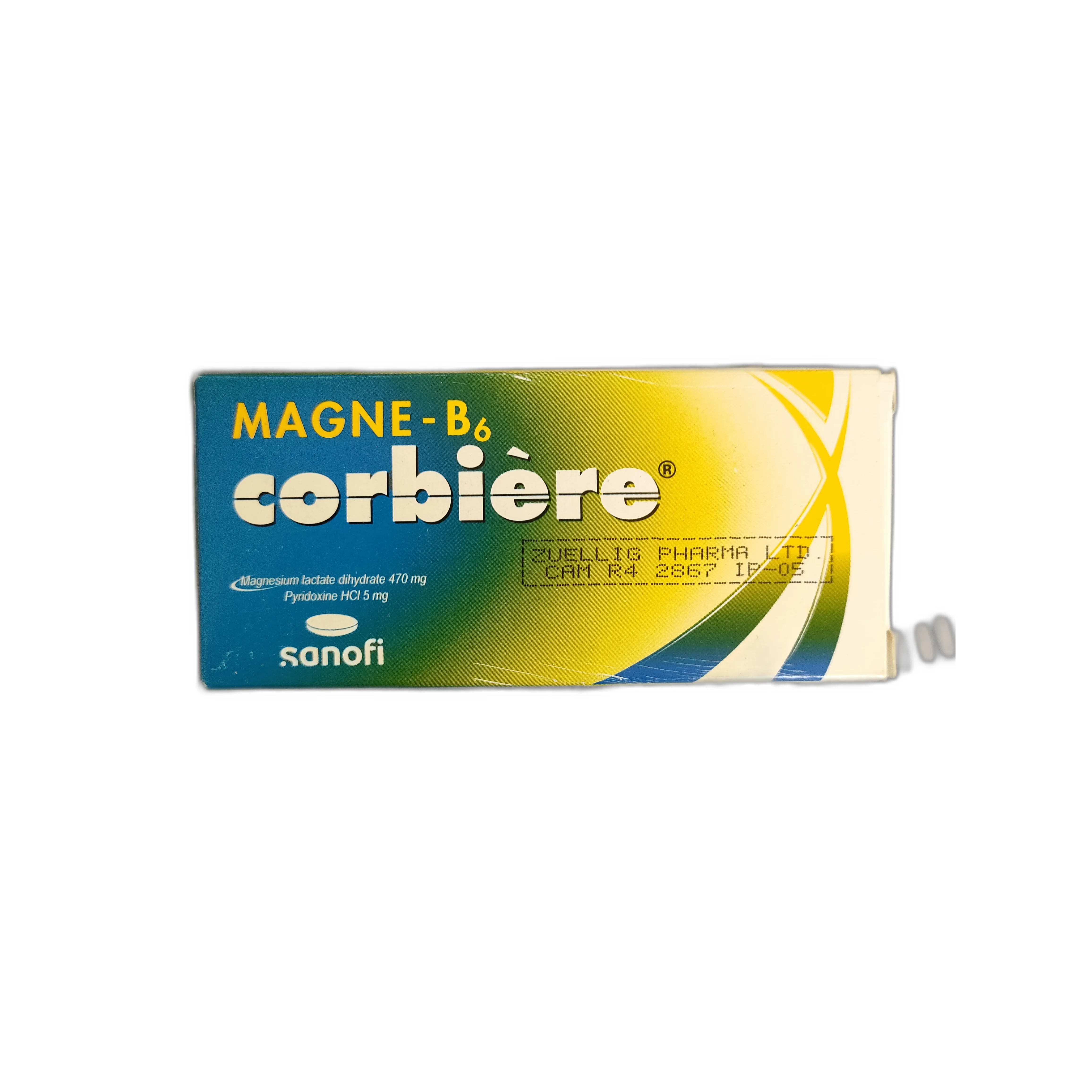 Magne-B6 Corbiere — available at pharmacies in Cambodia on PharmKulen