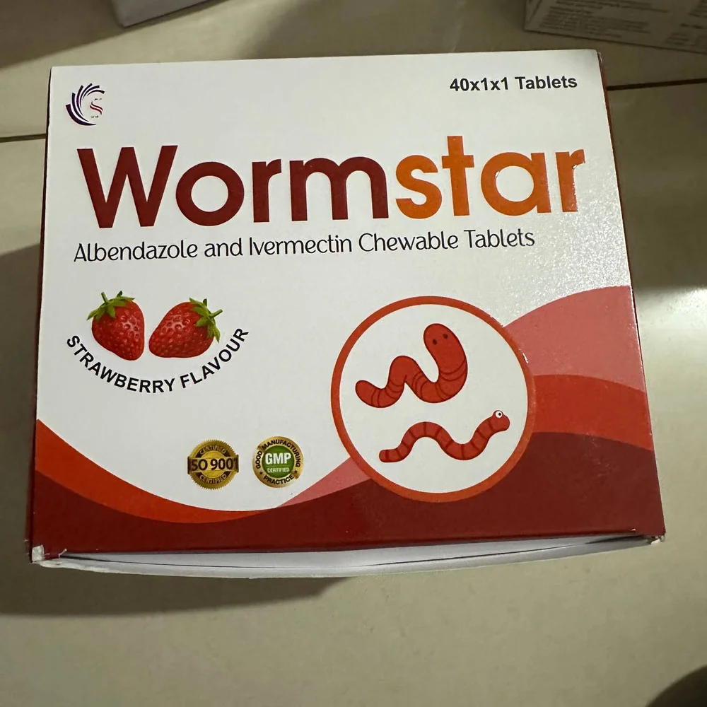 Wormstar — available at pharmacies in Cambodia on PharmKulen
