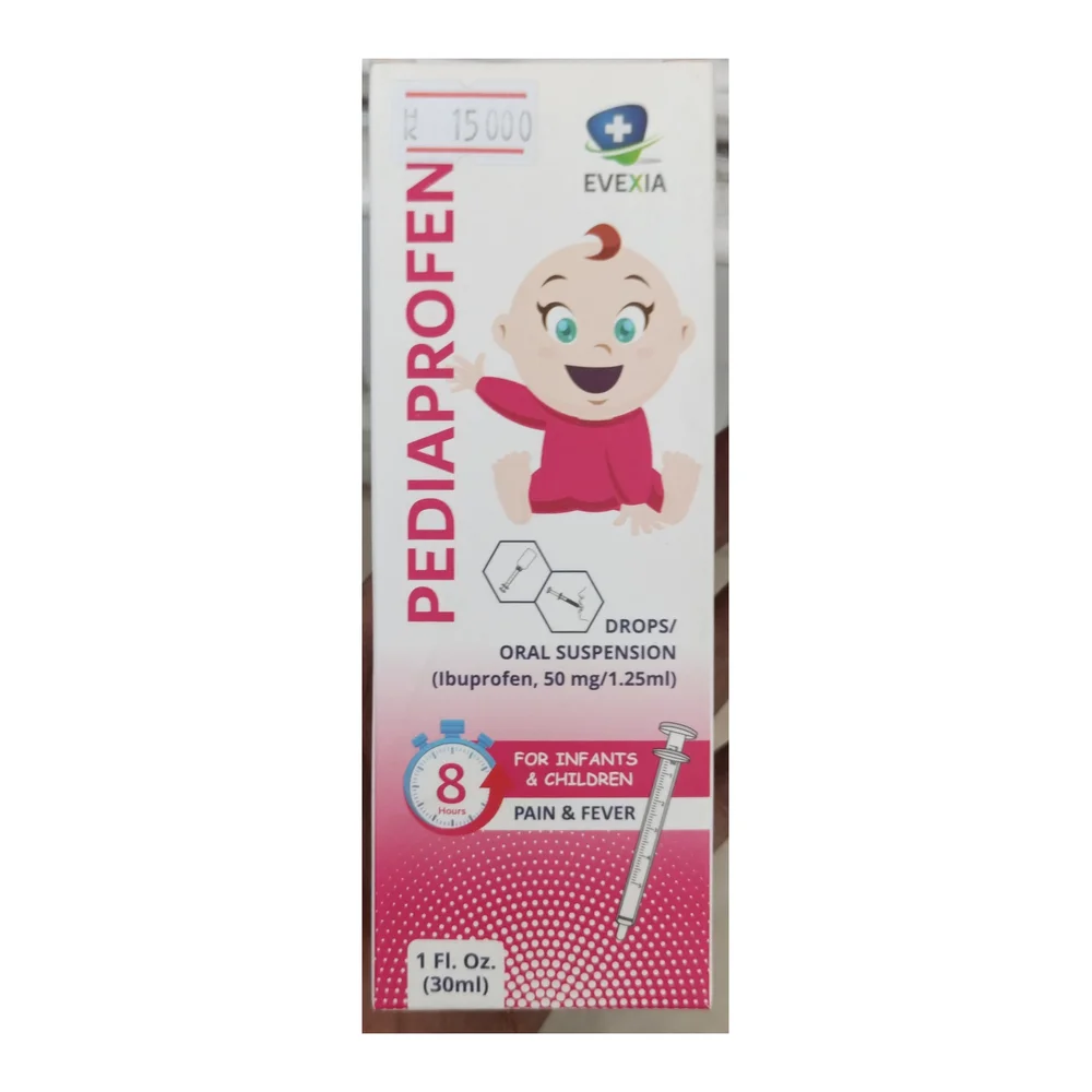 Pediaprofen — available at pharmacies in Cambodia on PharmKulen