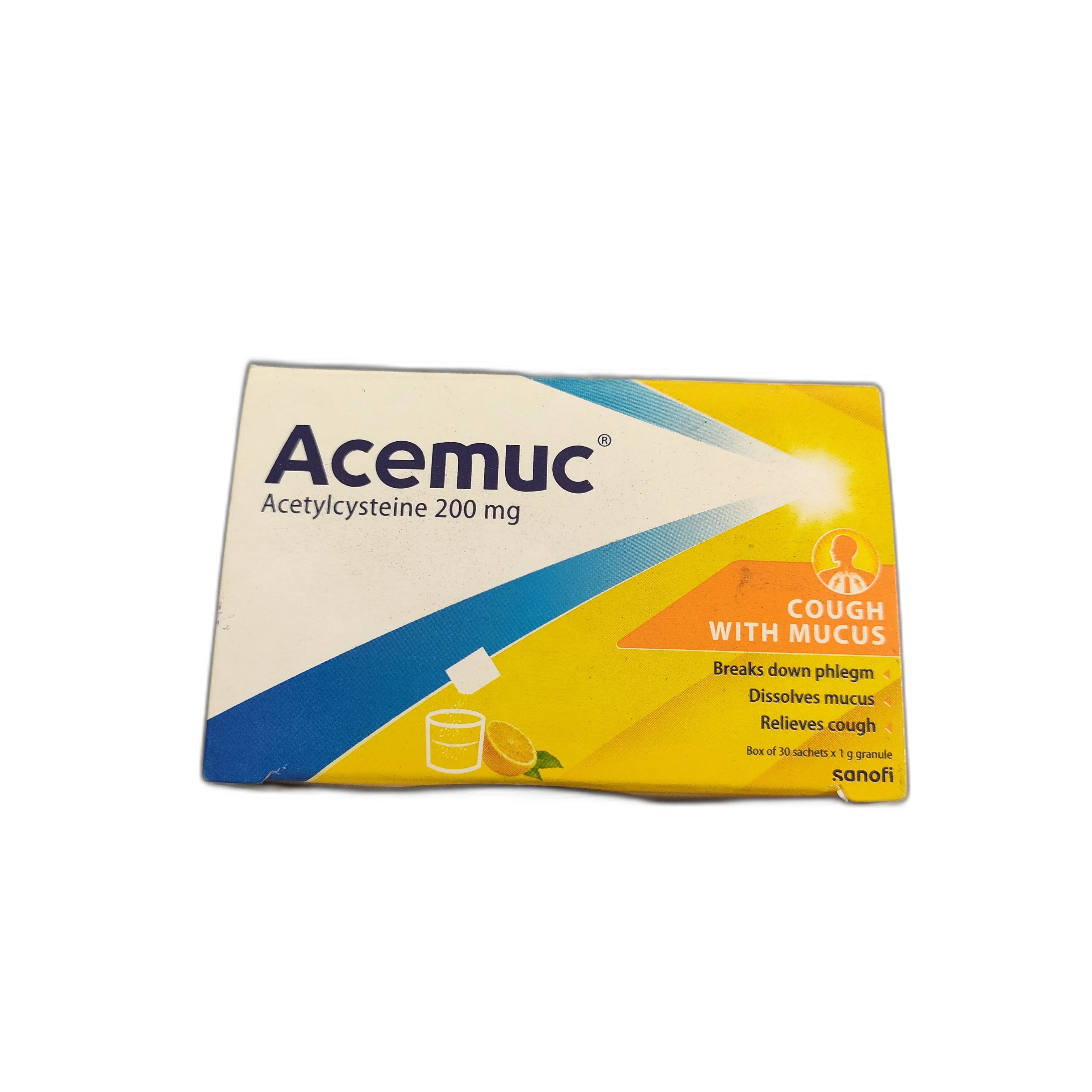 Acemuc — available at pharmacies in Cambodia on PharmKulen