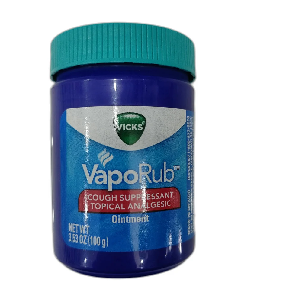 Vicks VapoRub — available at pharmacies in Cambodia on PharmKulen