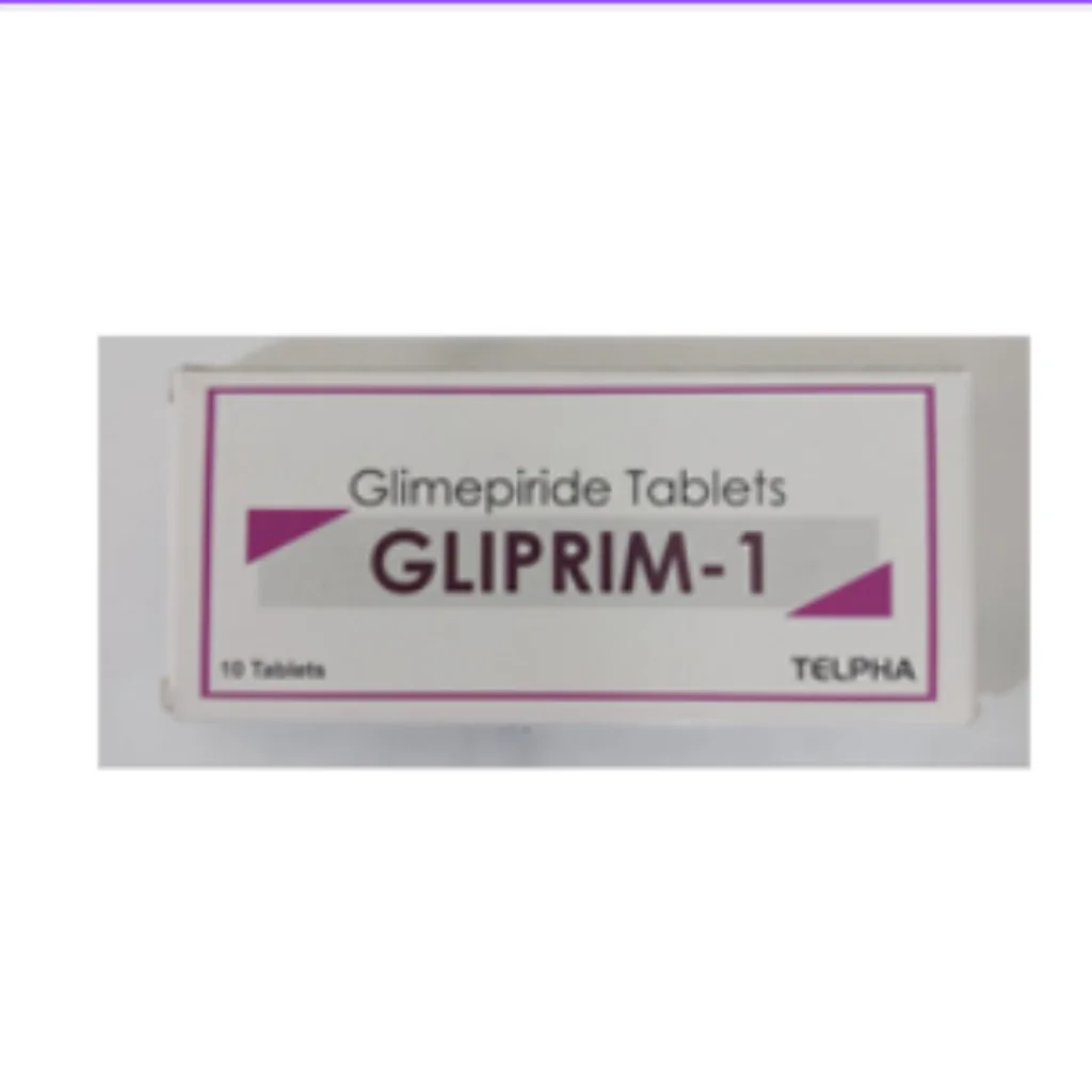 Gliprim 1mg (Glimepiride) — available at pharmacies in Cambodia on PharmKulen