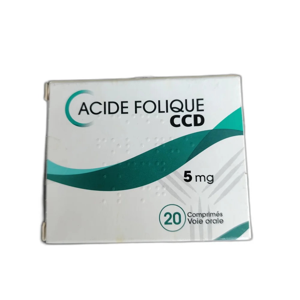 Acide Folique CCD — available at pharmacies in Cambodia on PharmKulen