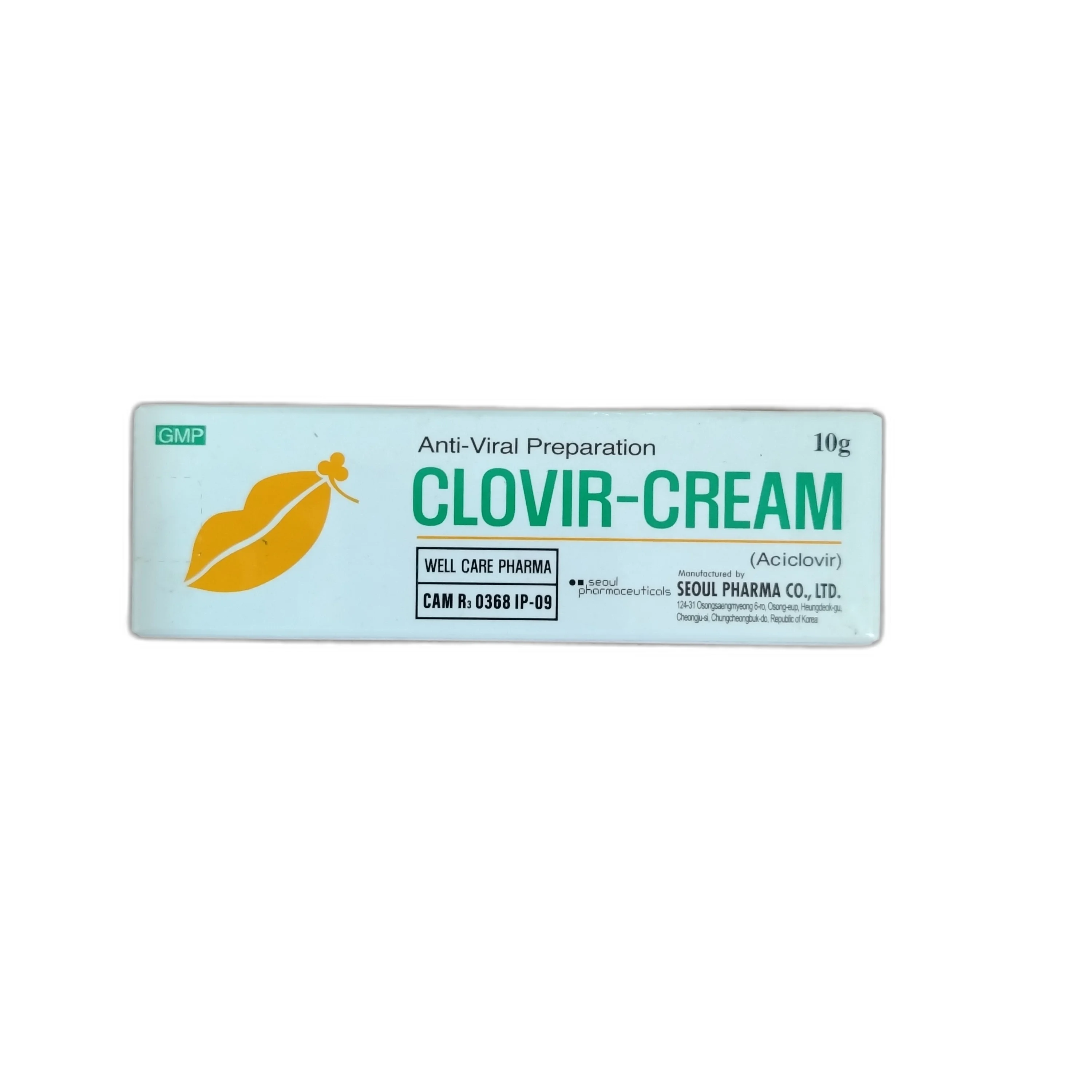 Clovir-Cream — available at pharmacies in Cambodia on PharmKulen