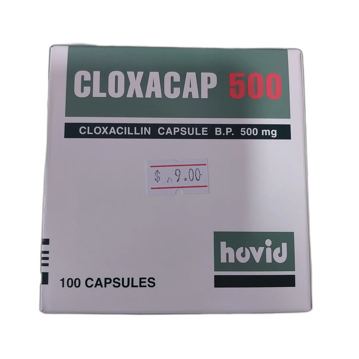 Cloxacap 500 — available at pharmacies in Cambodia on PharmKulen