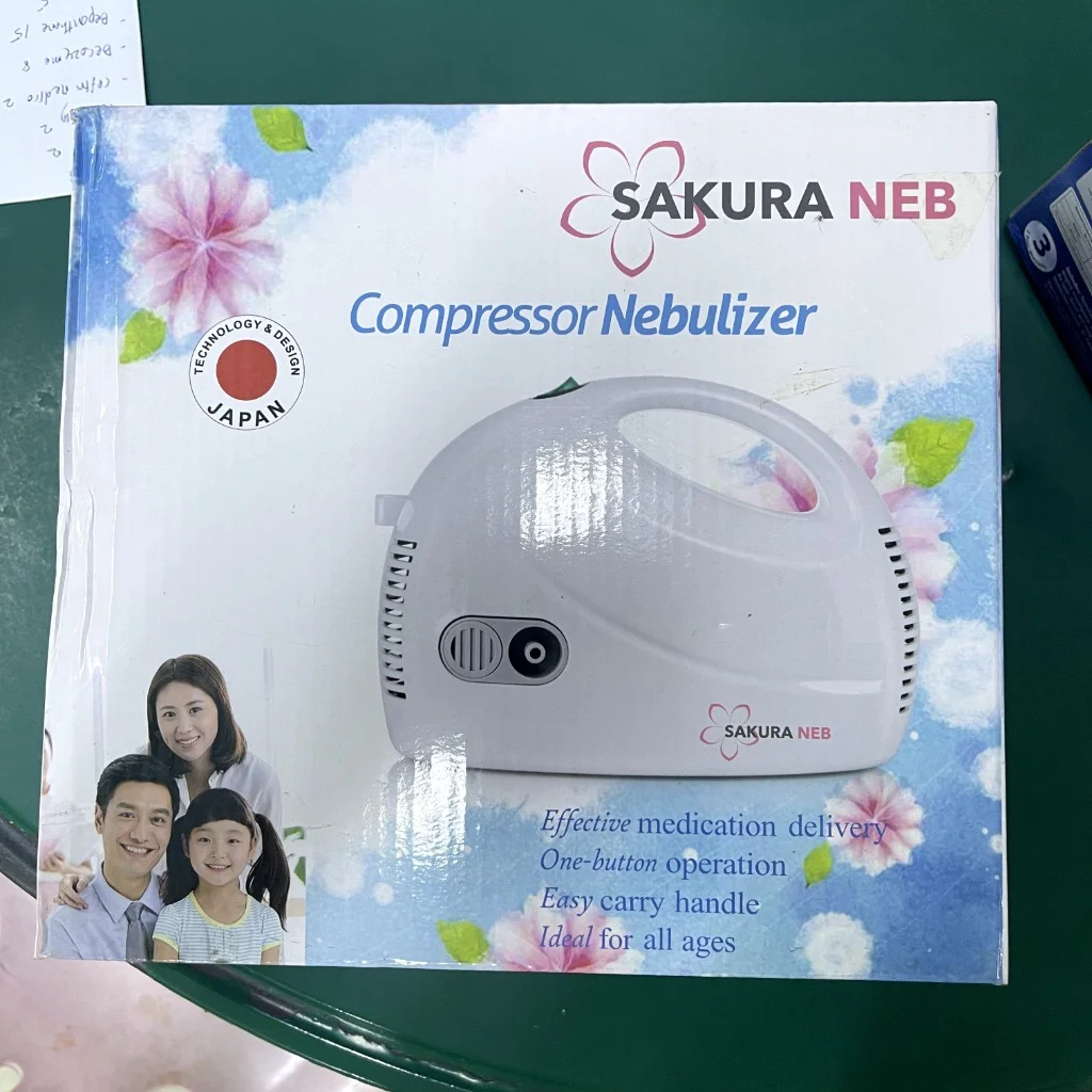 Compressor Nebulizer — available at pharmacies in Cambodia on PharmKulen