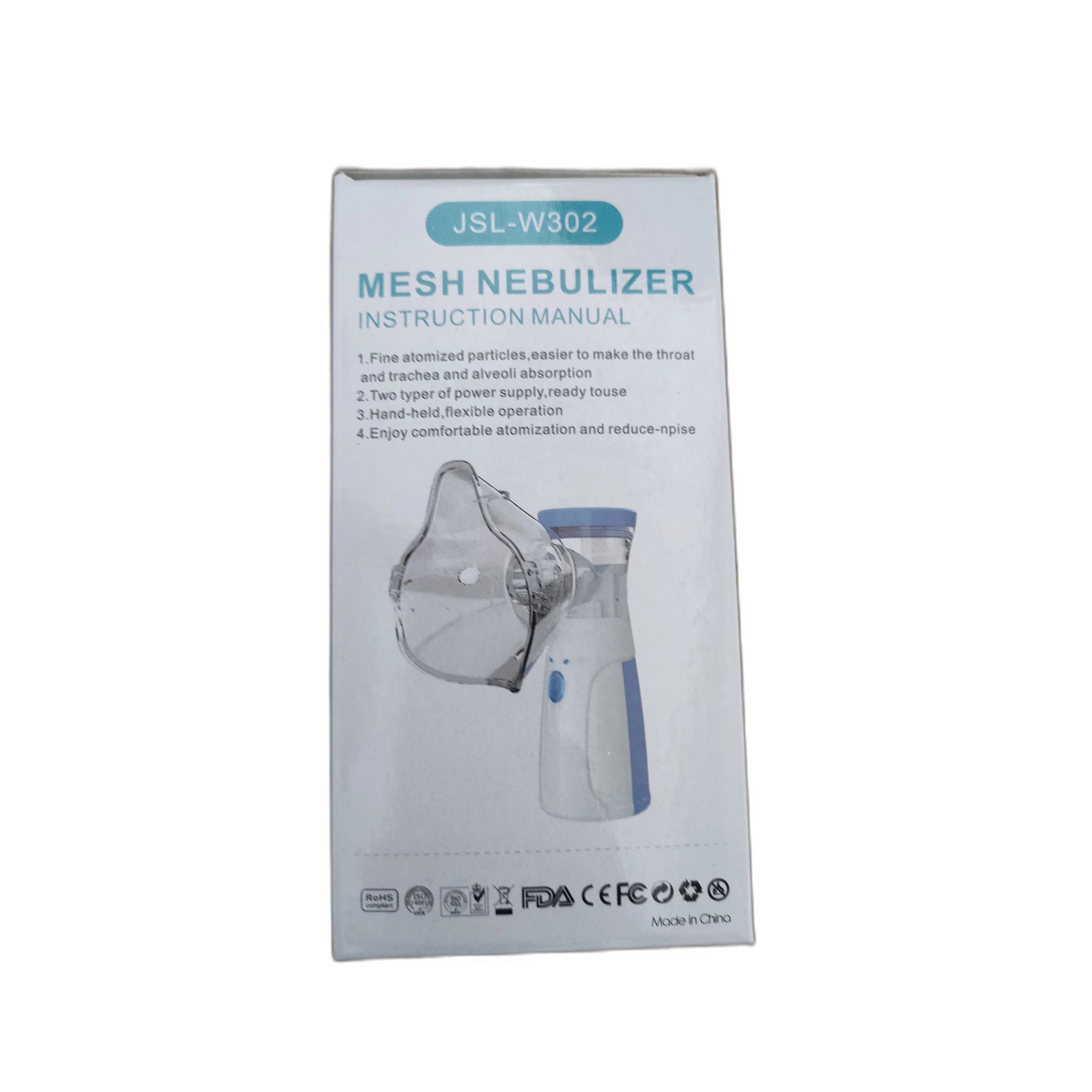 Mesh Nebulizer JSL-W302 — available at pharmacies in Cambodia on PharmKulen