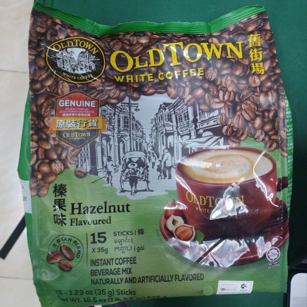 Old Town White Coffee — available at pharmacies in Cambodia on PharmKulen