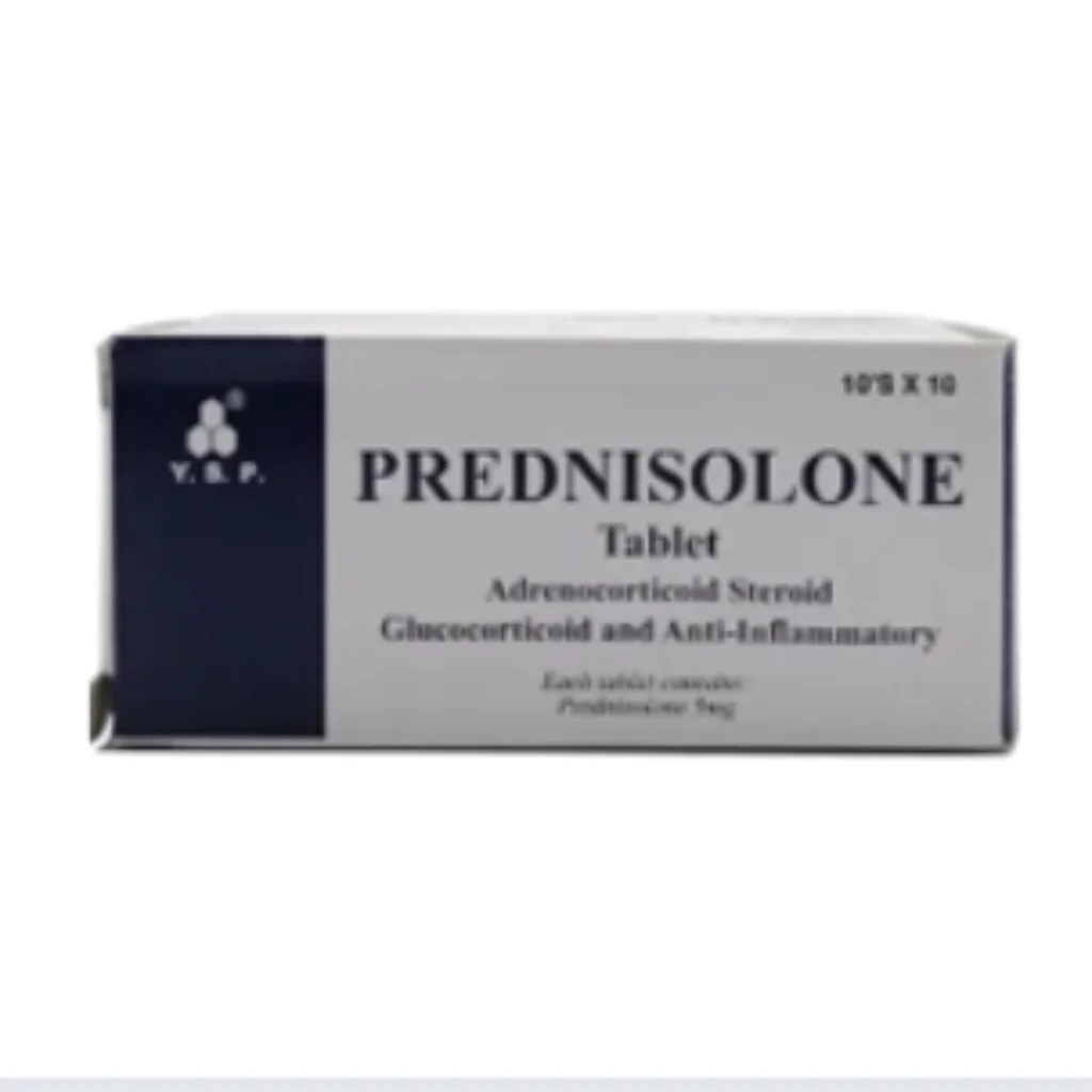 Prednisolone 5mg Tablet — available at pharmacies in Cambodia on PharmKulen