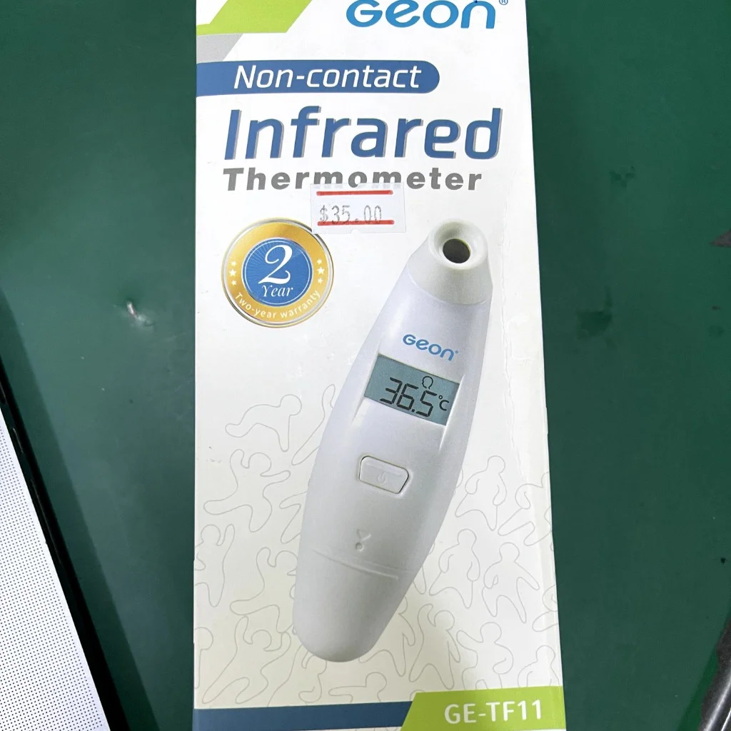 Geon Non-contact Infrared Thermometer GE-TF11 — available at pharmacies in Cambodia on PharmKulen
