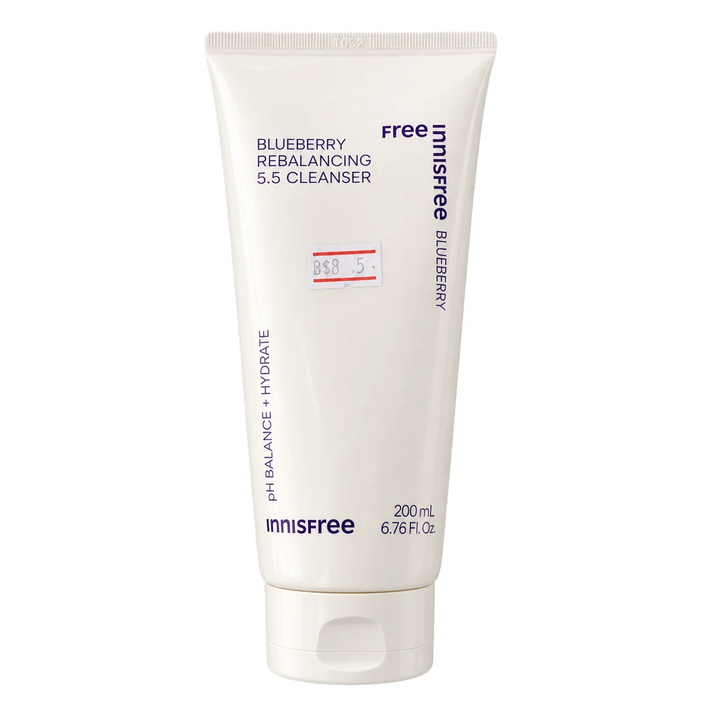 Innisfree Blueberry Rebalancing 5.5 Cleanser — available at pharmacies in Cambodia on PharmKulen