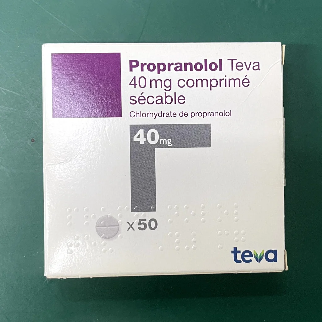 Propranolol Teva 40mg — available at pharmacies in Cambodia on PharmKulen